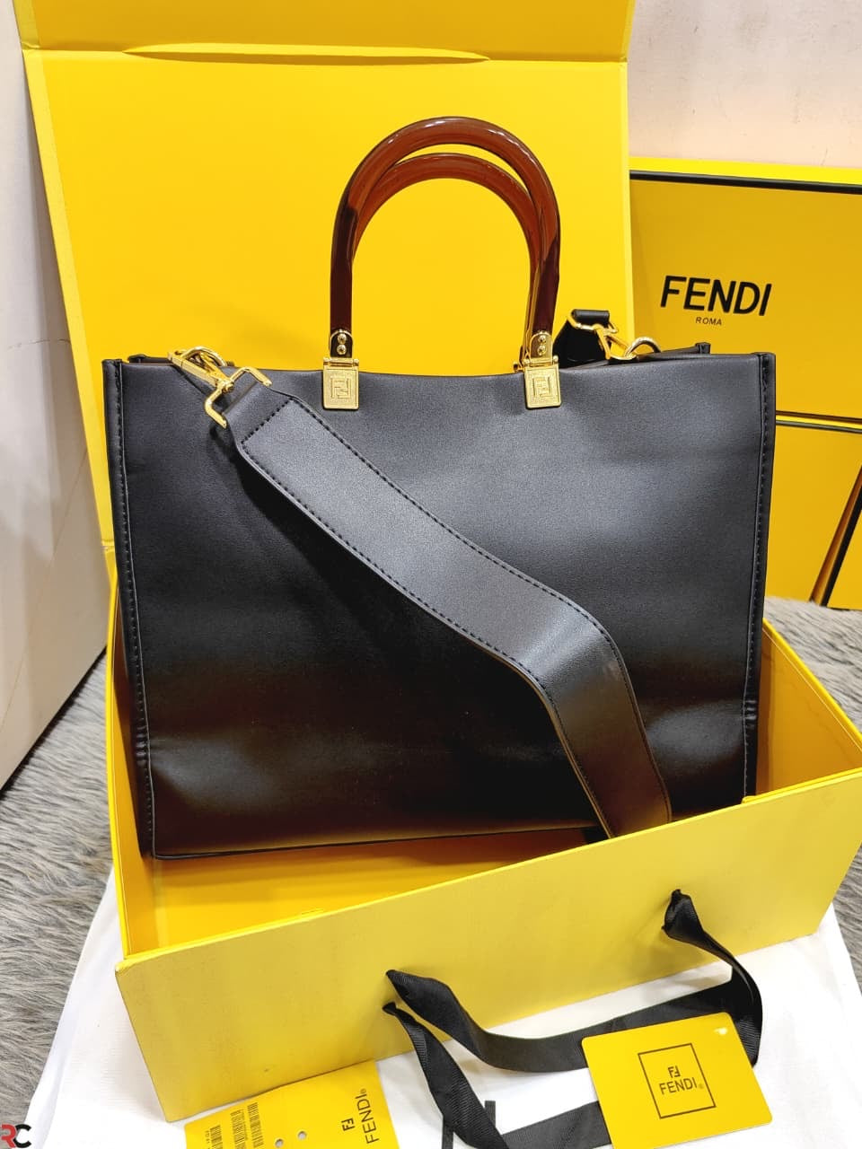 Fendi Large Sunshine Tote Bag