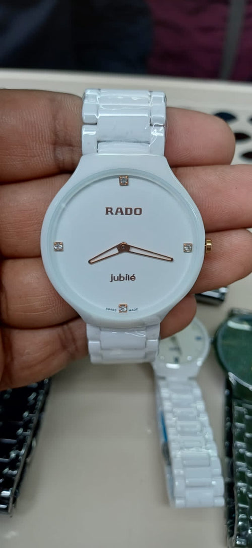 Rado true Round thinline White Ceramic
