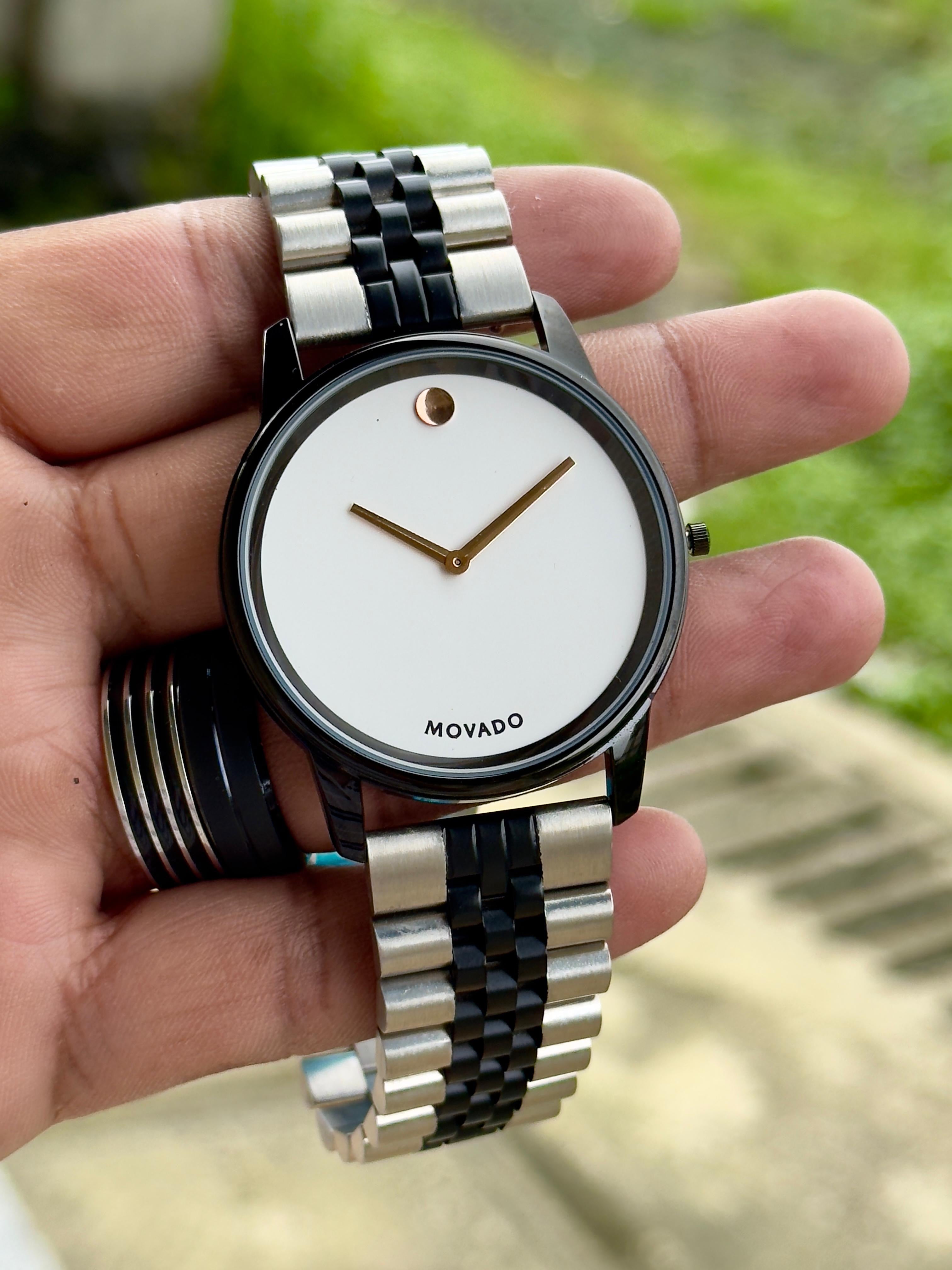 Movado Two-Tone Slim Edition