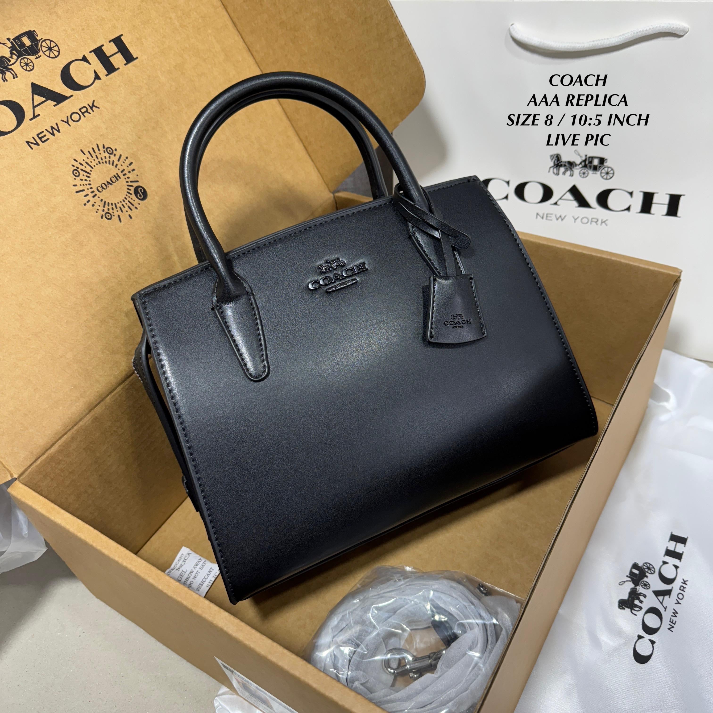 Coach Andrea Carryall Shoulder Bag