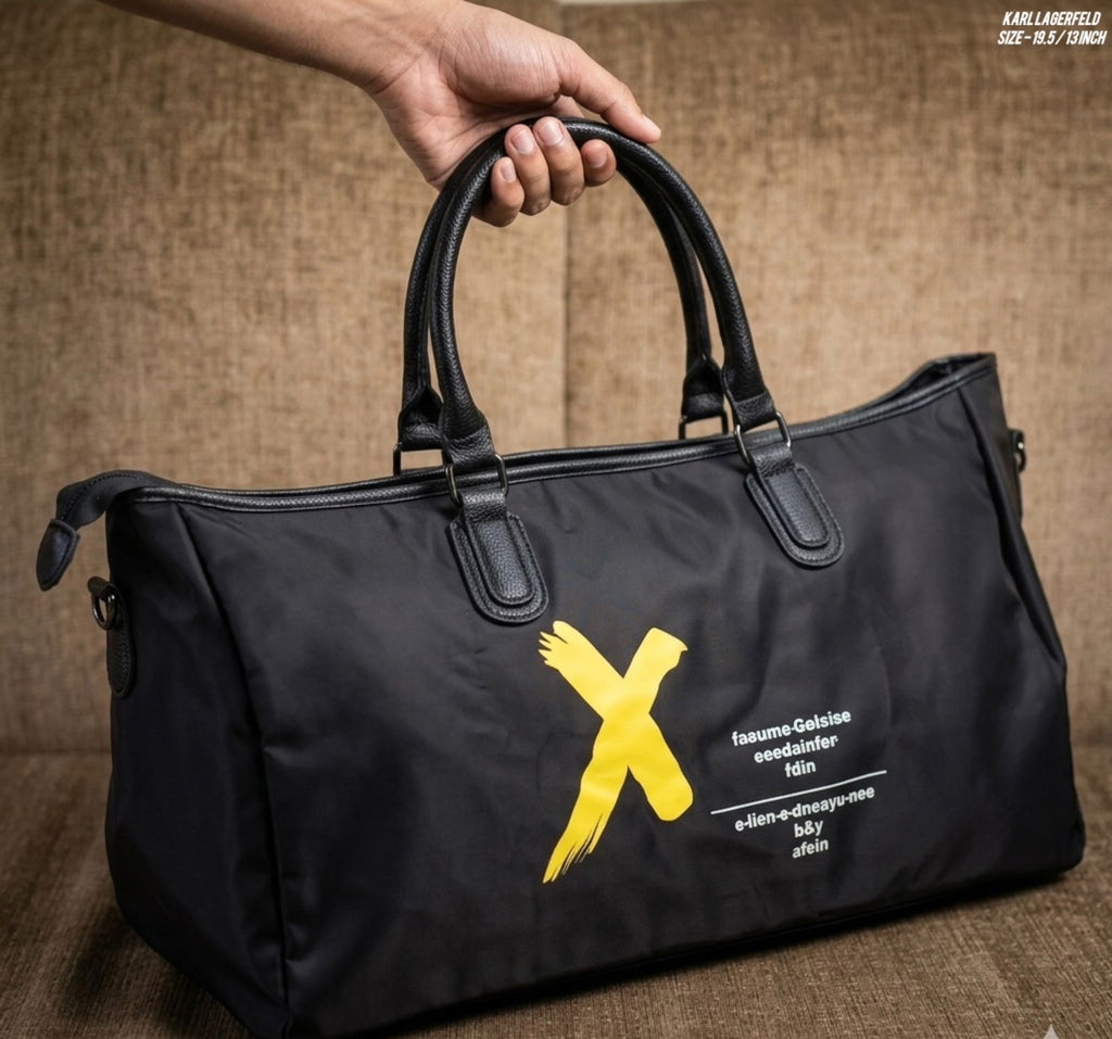 Karl Lagerfeld Ikonic 2.0 Large Duffel Bag