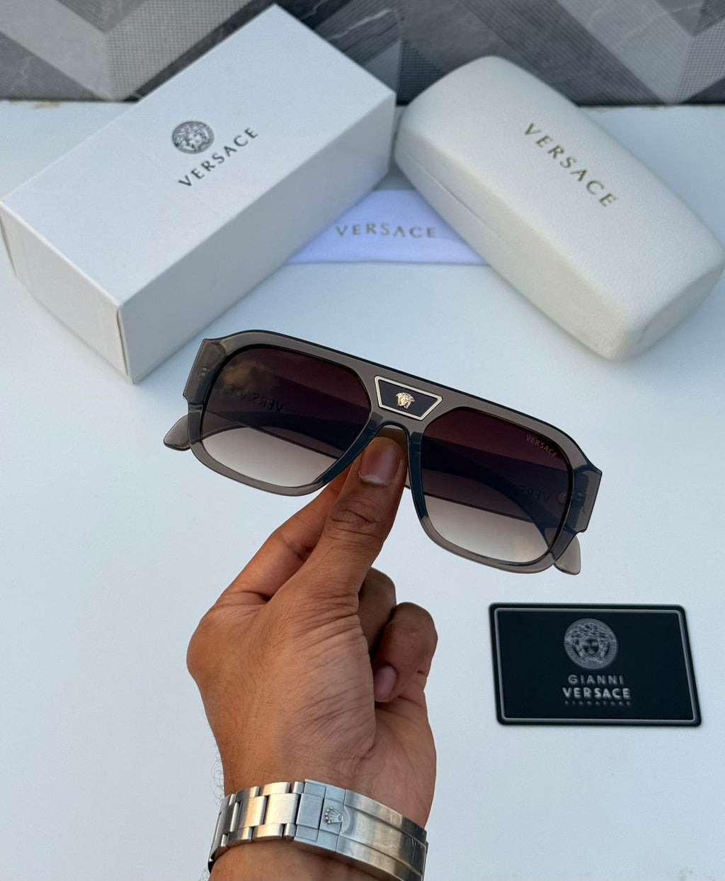 Versace Unisex Sunglasses