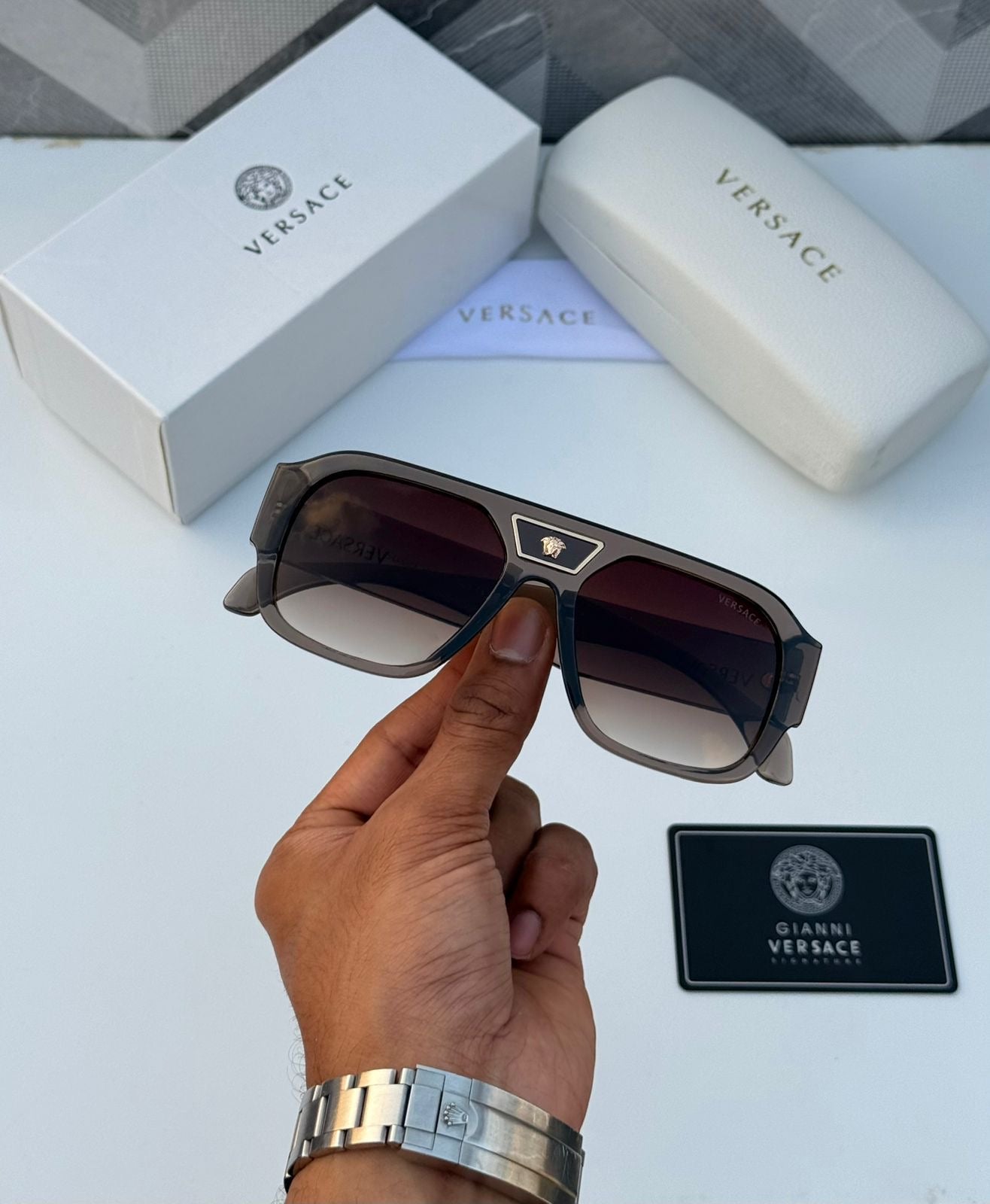 Versace Unisex Sunglasses