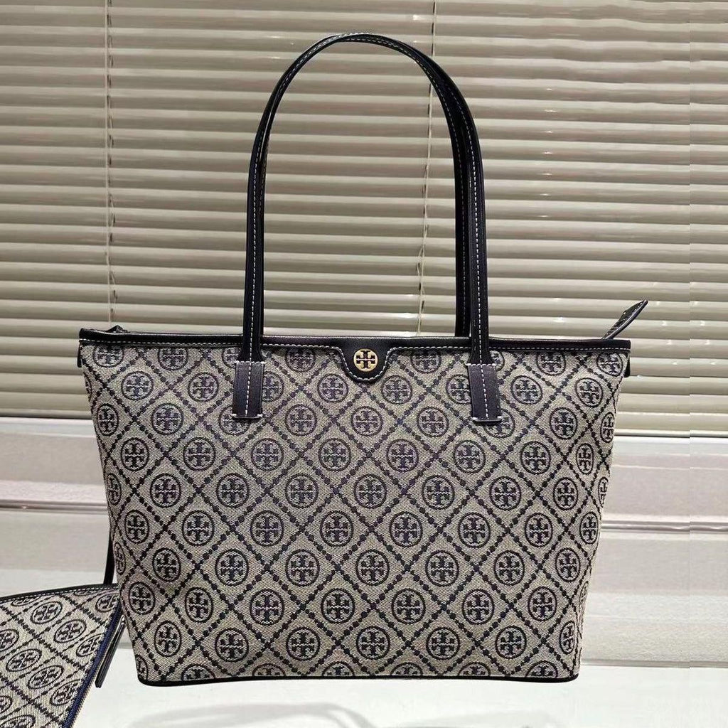 Tory Burch T Monogram Tote Bag