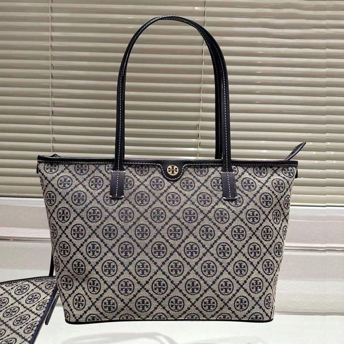 Tory Burch T Monogram Tote Bag