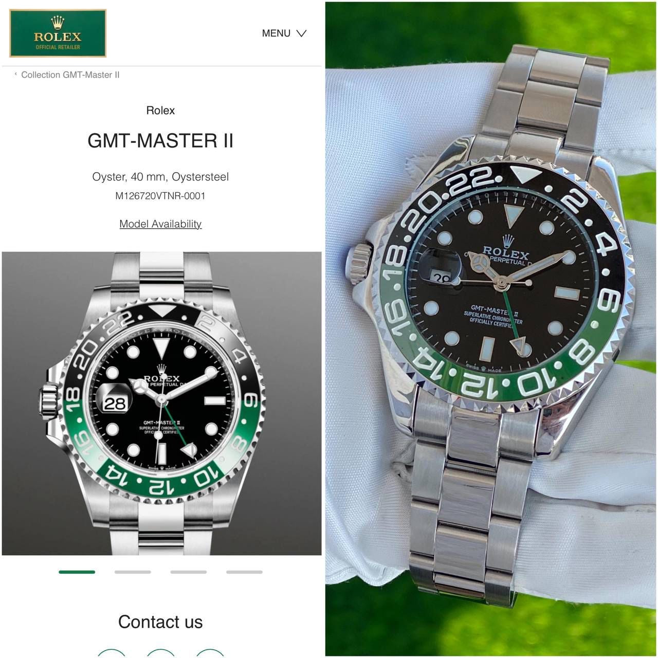 Rolex Gmt Master 2