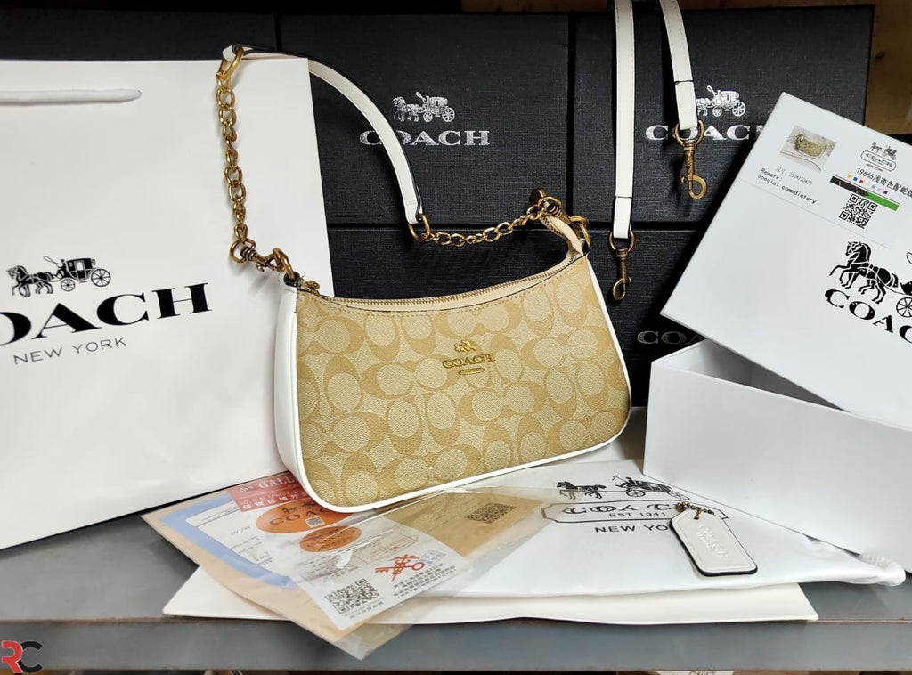 Coach Teri Shoulder Bag In Signature Canvas