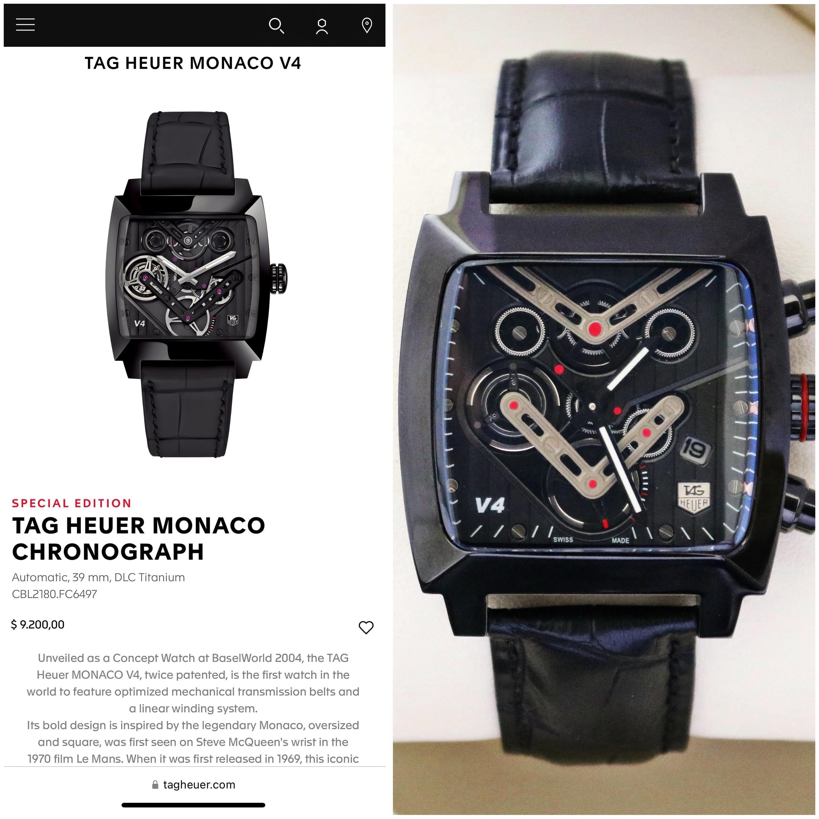 Tag Heuer Carrera Monaco V4