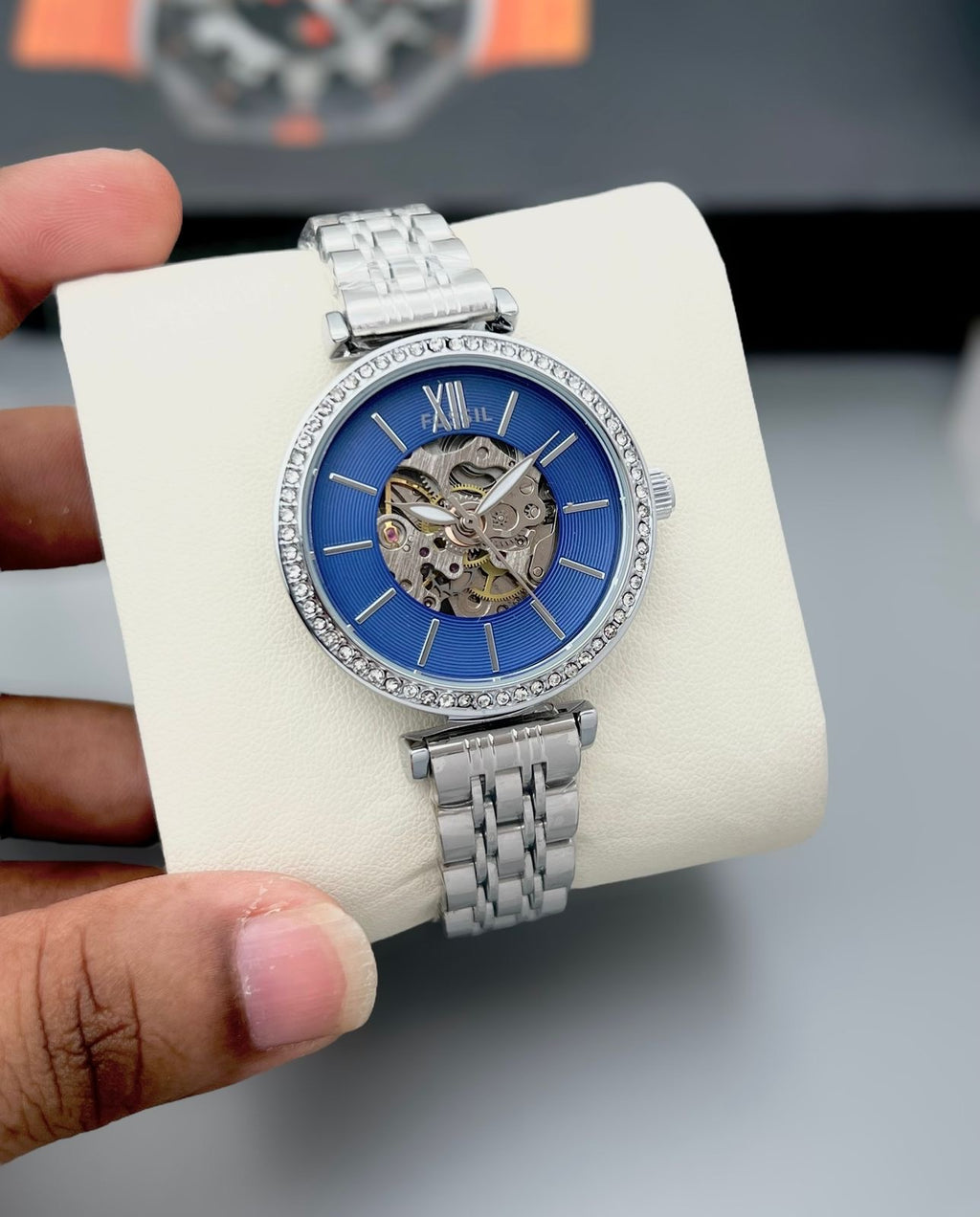 Fossil Diamond Bezel