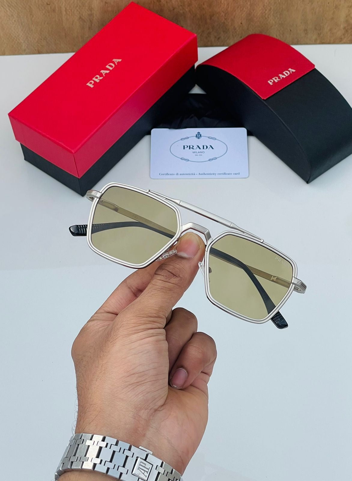 Prada Unisex Sunglasses