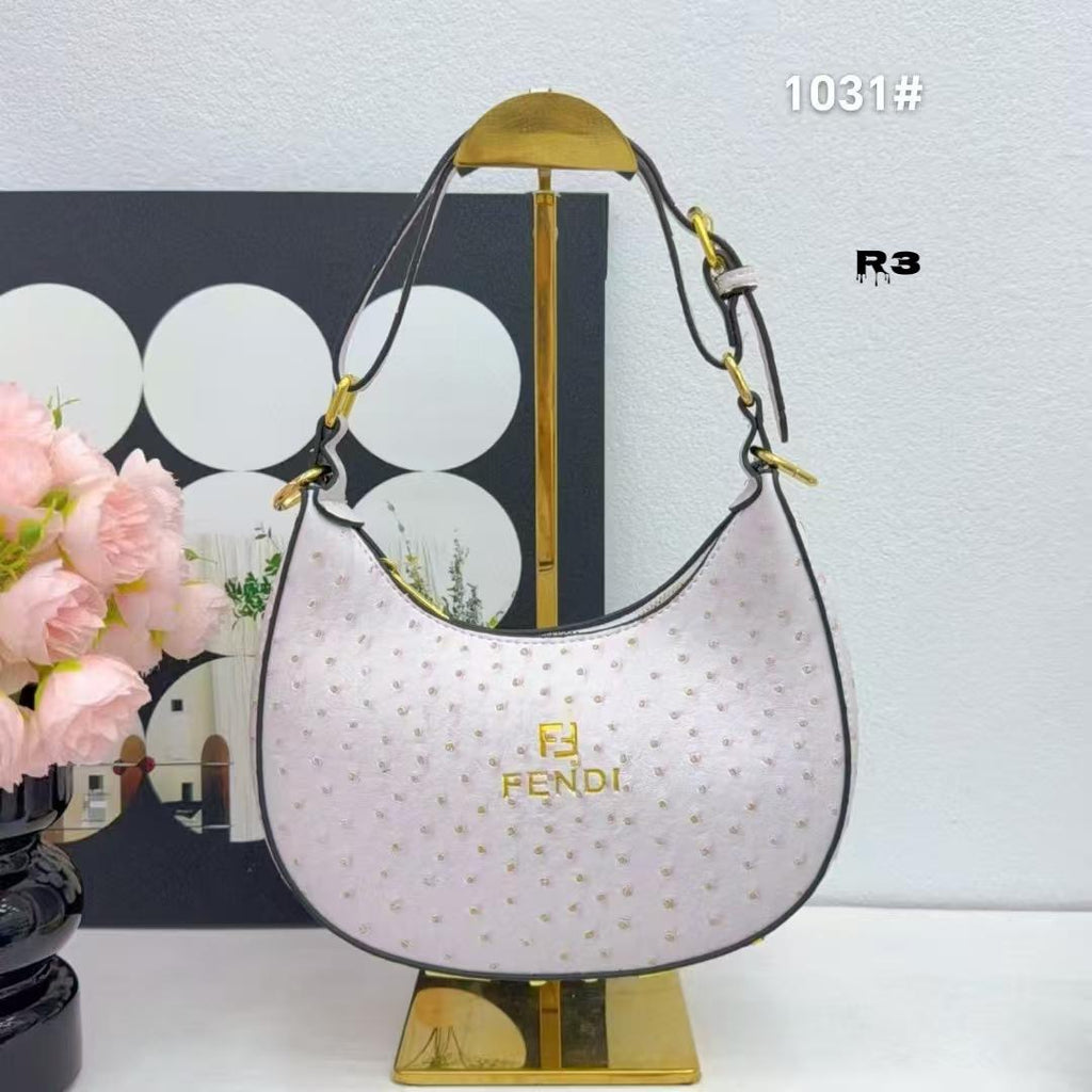 Fendi Self Spoke Dots Sling Bag