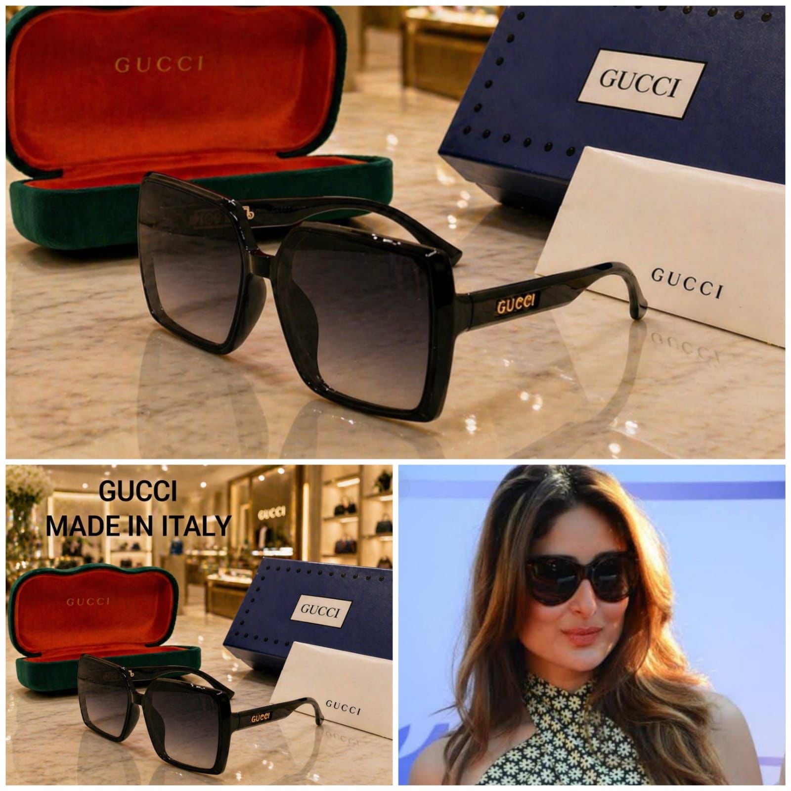 Gucci Unisex Sunglasses