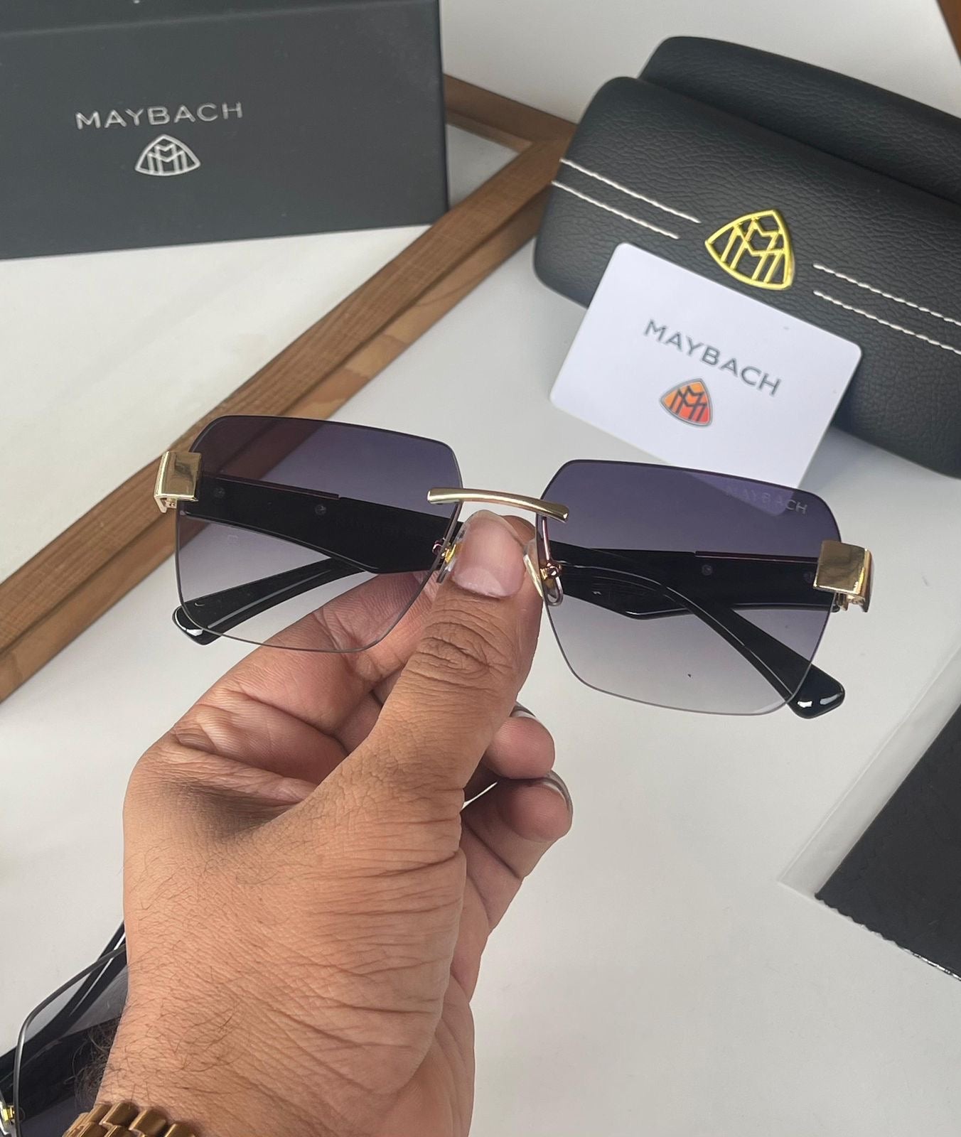 Maybach Unisex Sunglasses