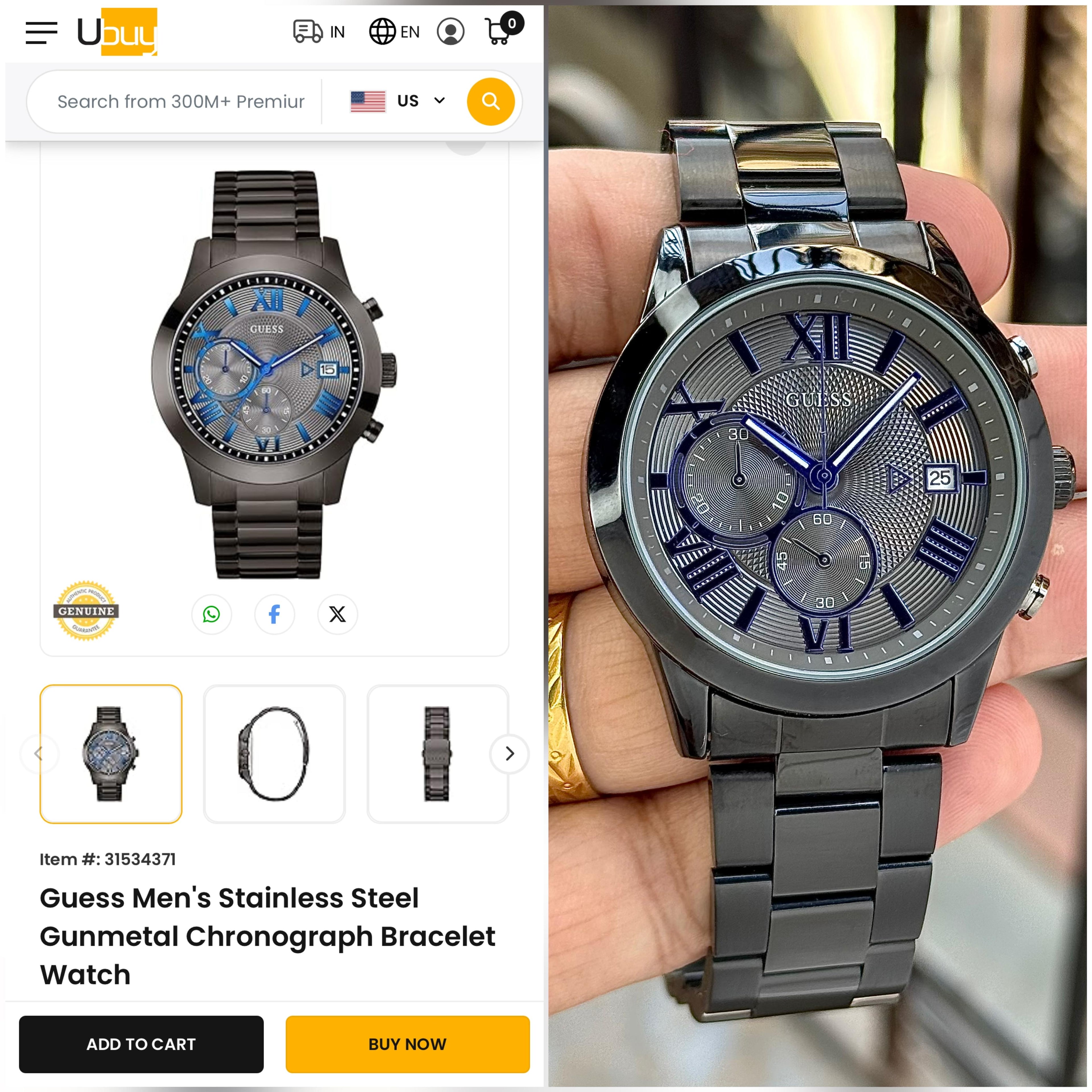 Guess Atlas Chronograph