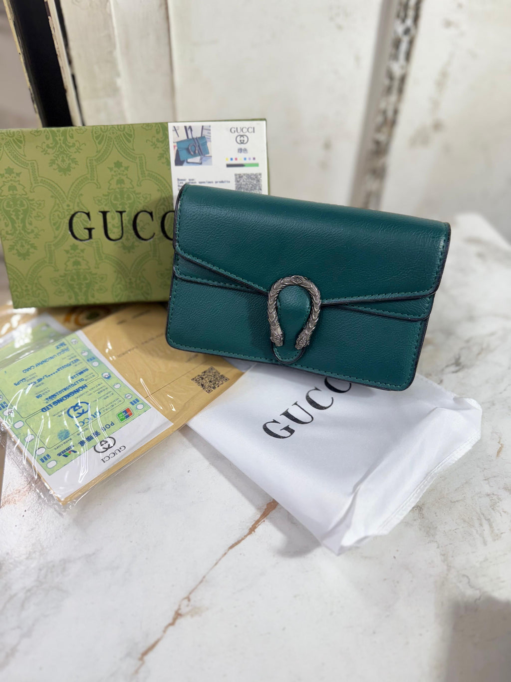 Gucci Mini Horse Shoe Sling Bag
