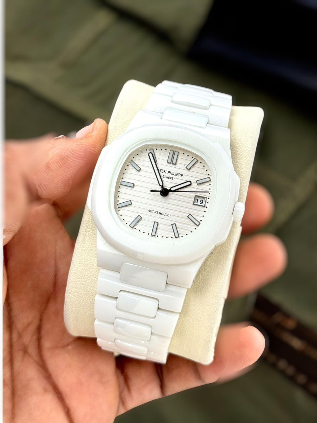 Patek Philippe White Ceramic Edition