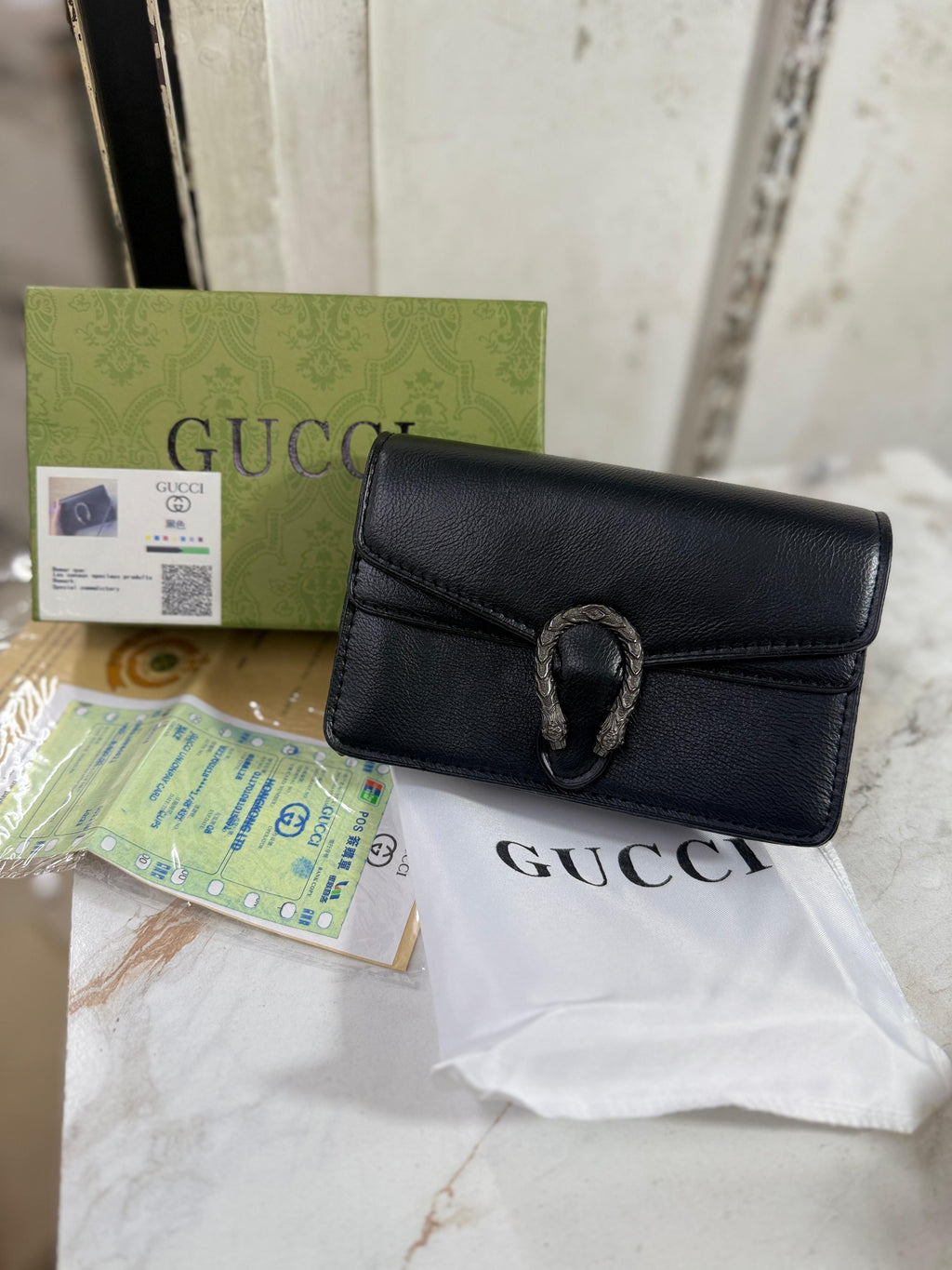Gucci Mini Horse Shoe Sling Bag