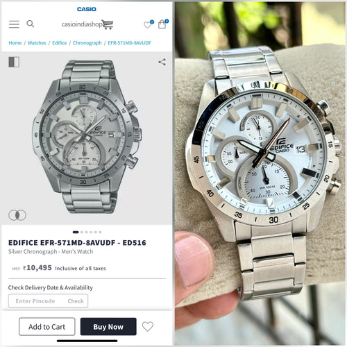 Casio Edifice EFR-571DB-1A1VUE