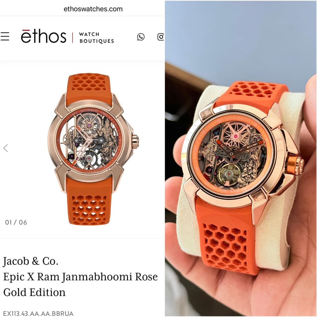 Jacob & Co Ram Janmabhoomi Titanium Edition 2