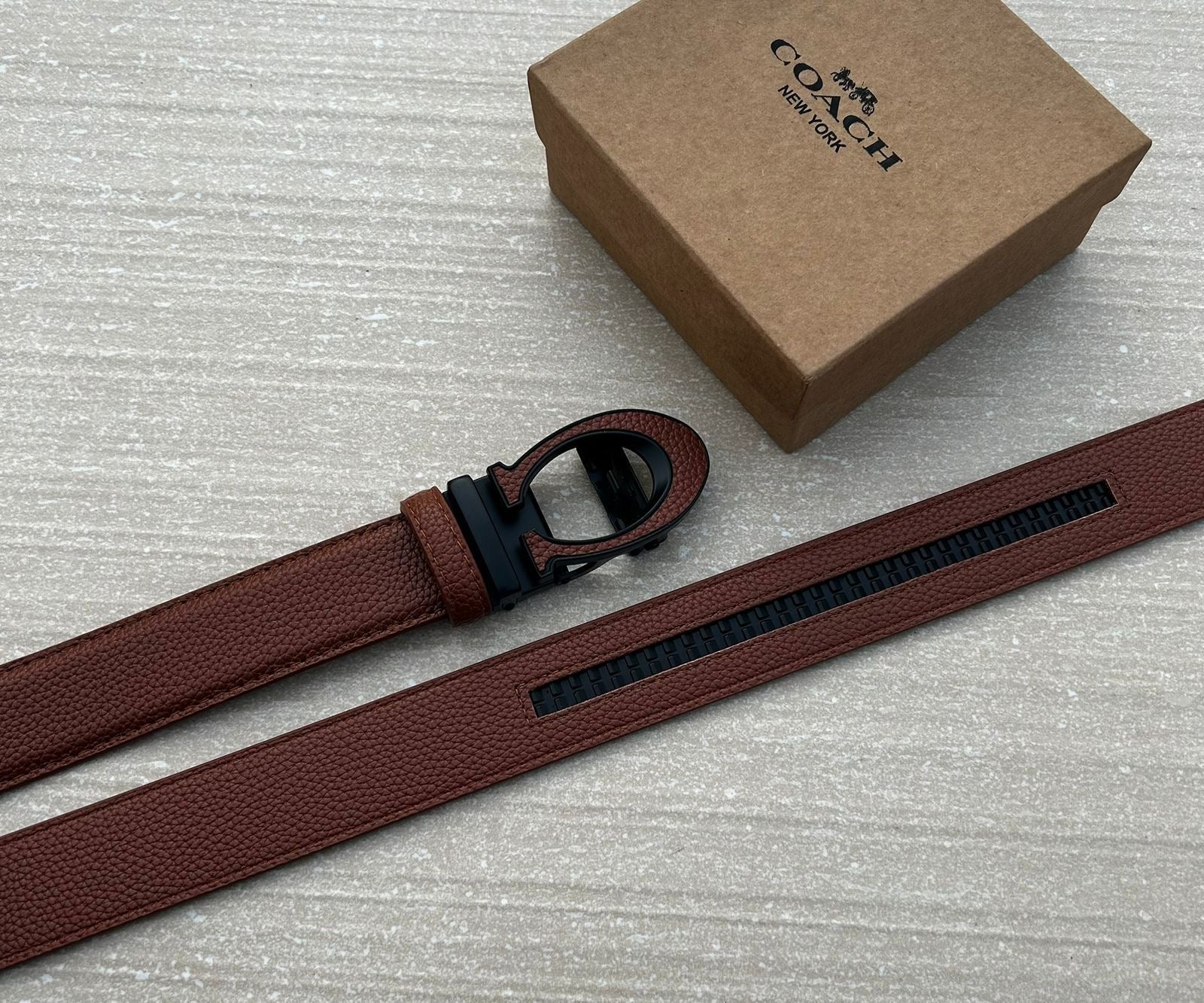 Coach Auto lock Belt