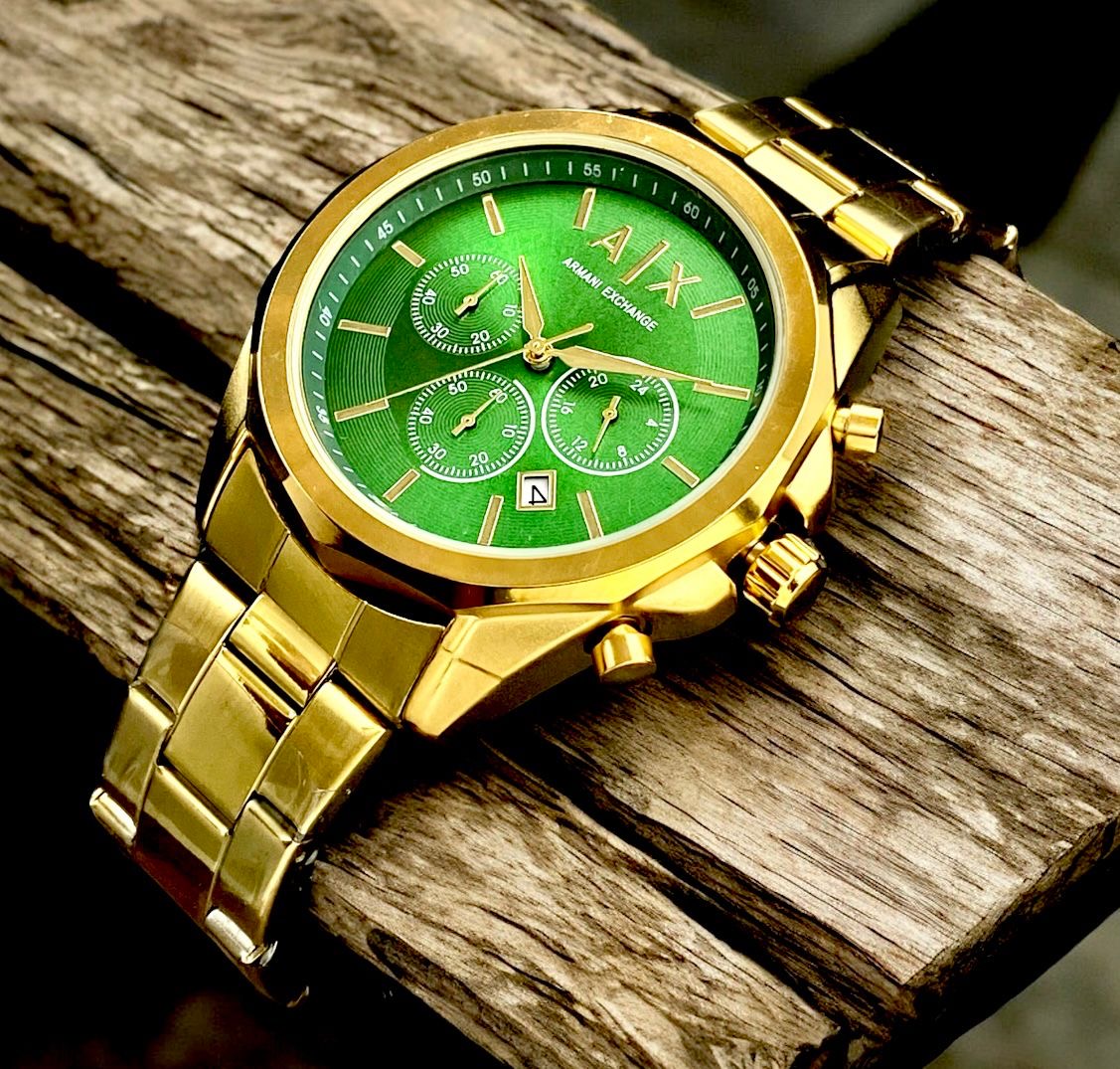 Armani Exchange Black Chronograph Edition