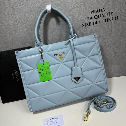 Prada Diamond Cut Tote Bag