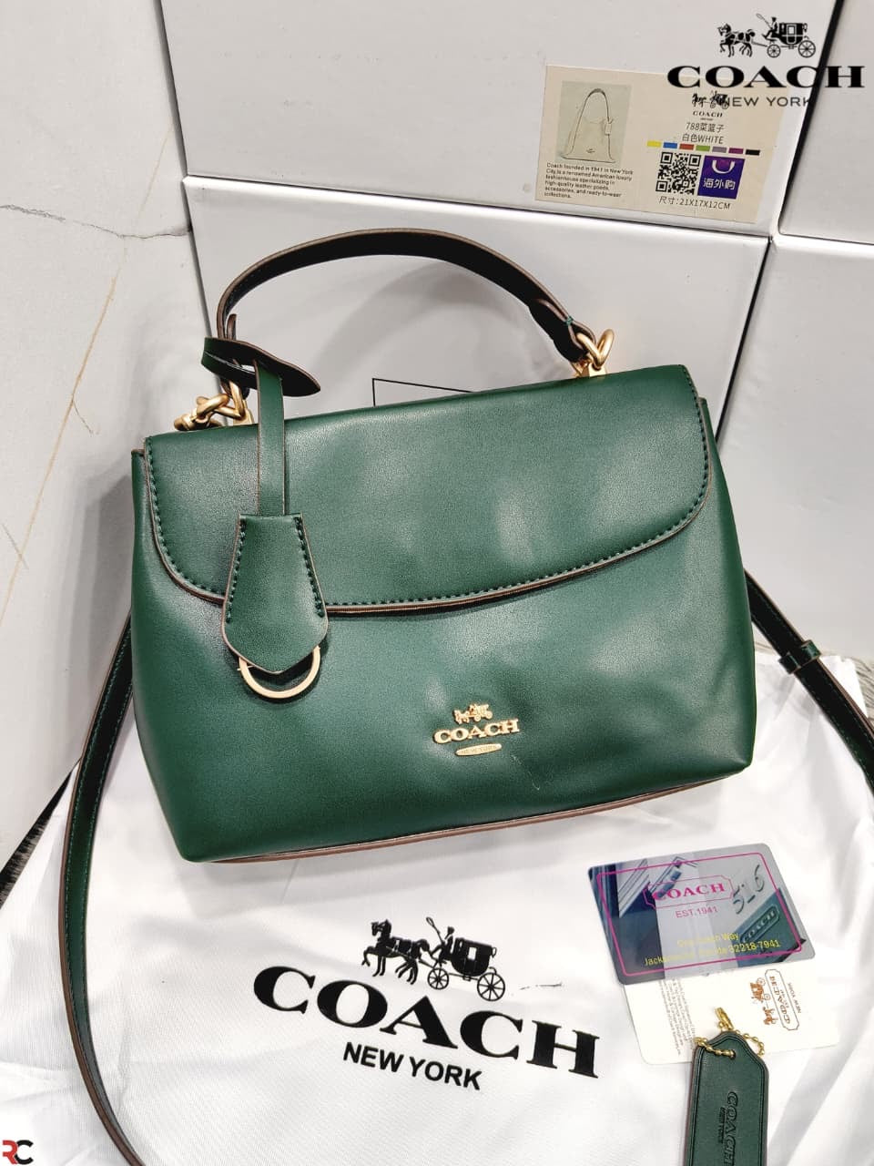 Coach Emory Top Handle Bag