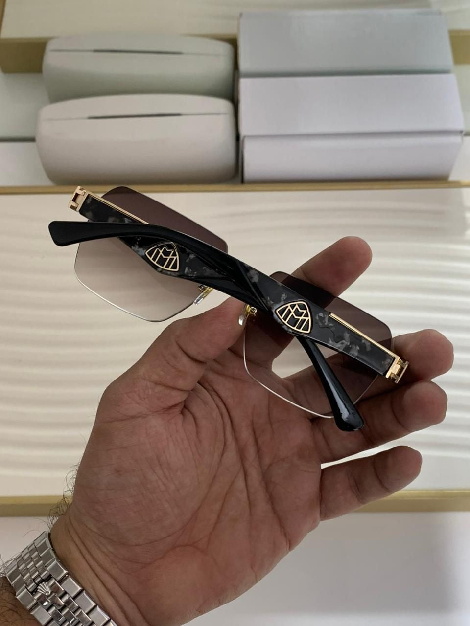 Maybach Unisex Sunglasses