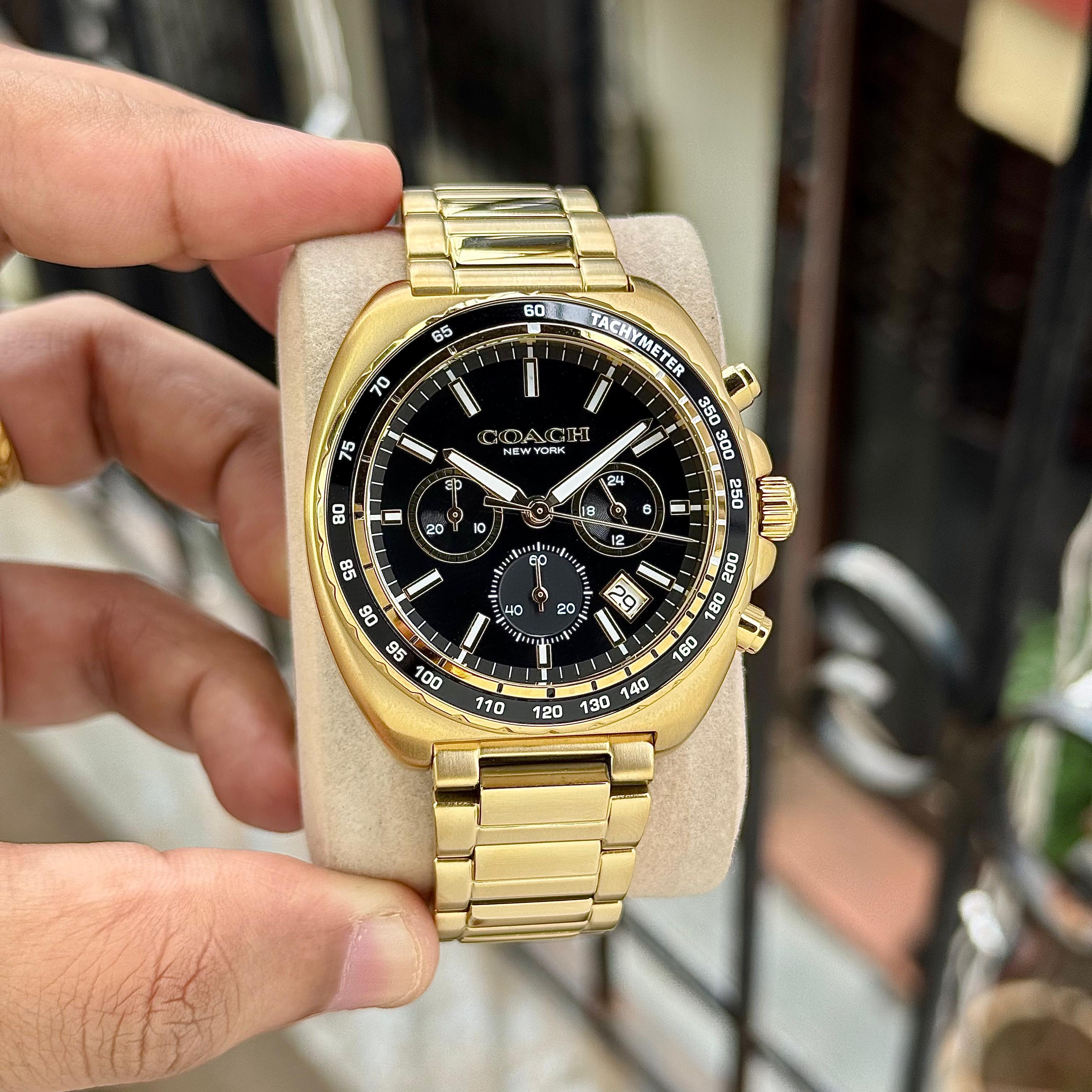 Coach Charter Analog Chronograph