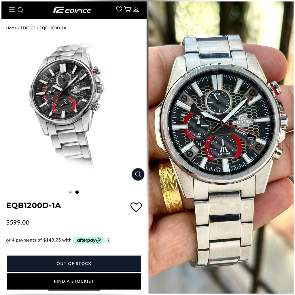 Casio Edifice EQB1200D-1A