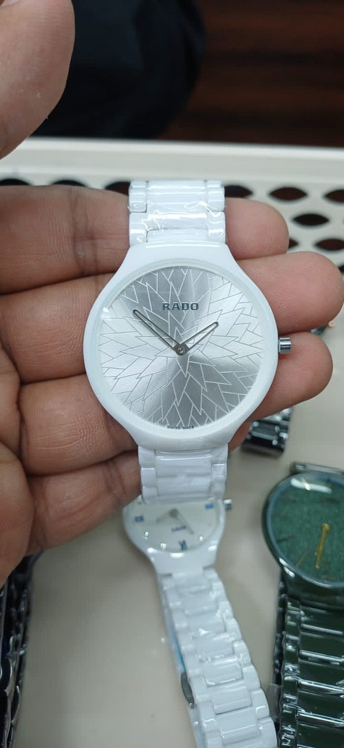 Rado true Round thinline White Ceramic