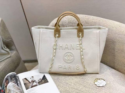 Chanel Deauville Large Size Tote Bag