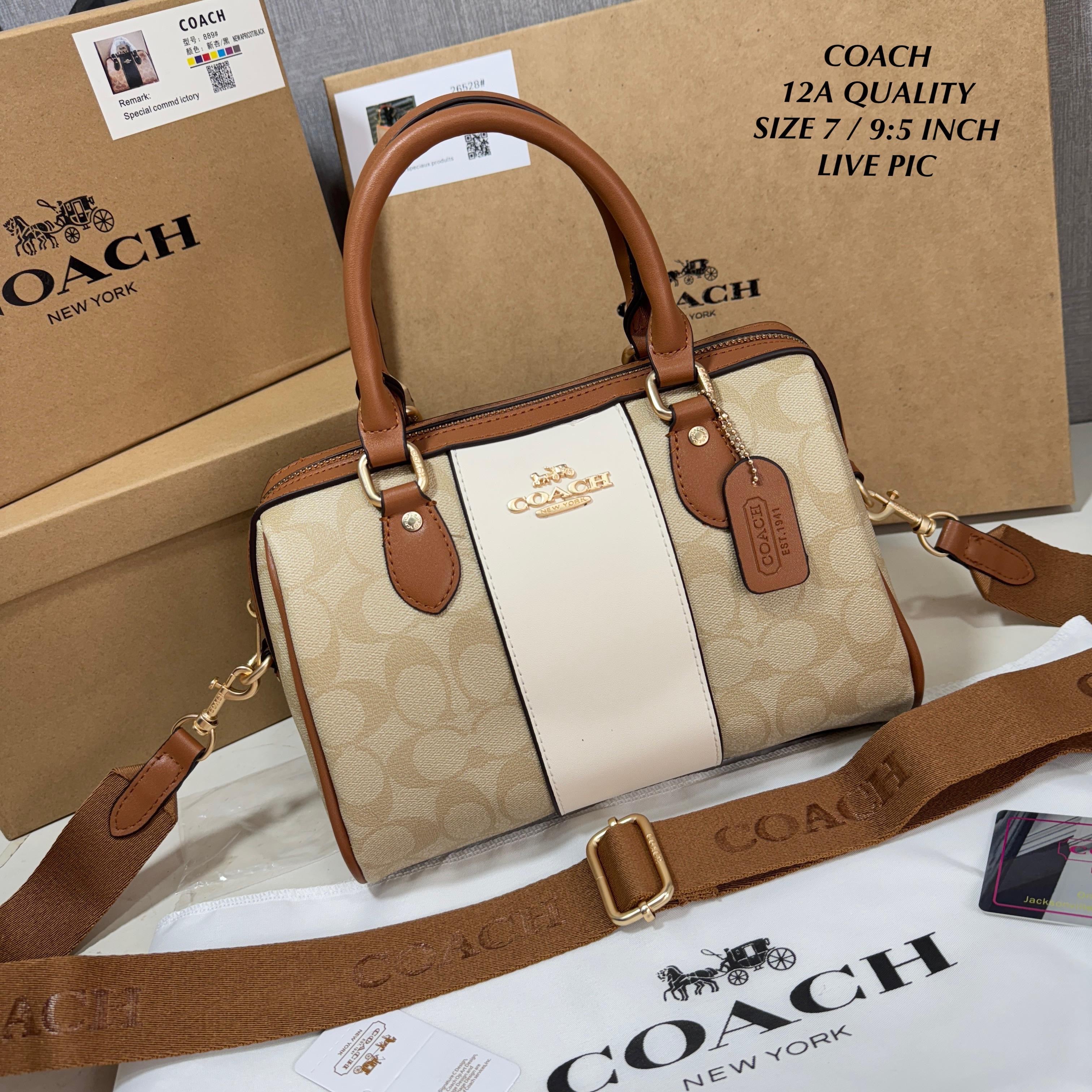 Coach Speedy Crossbody Satchel Bag