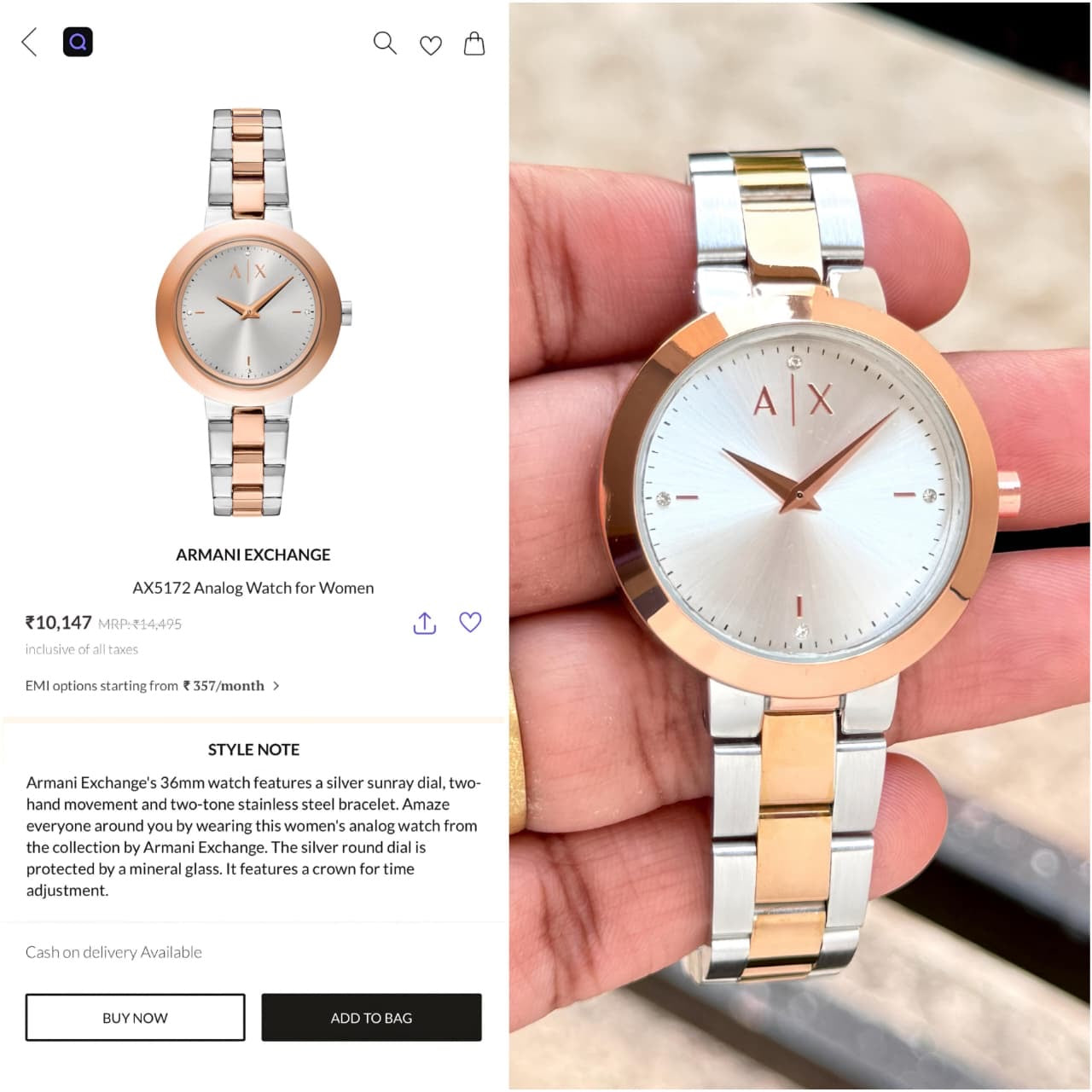 Armani Exchange AX5172