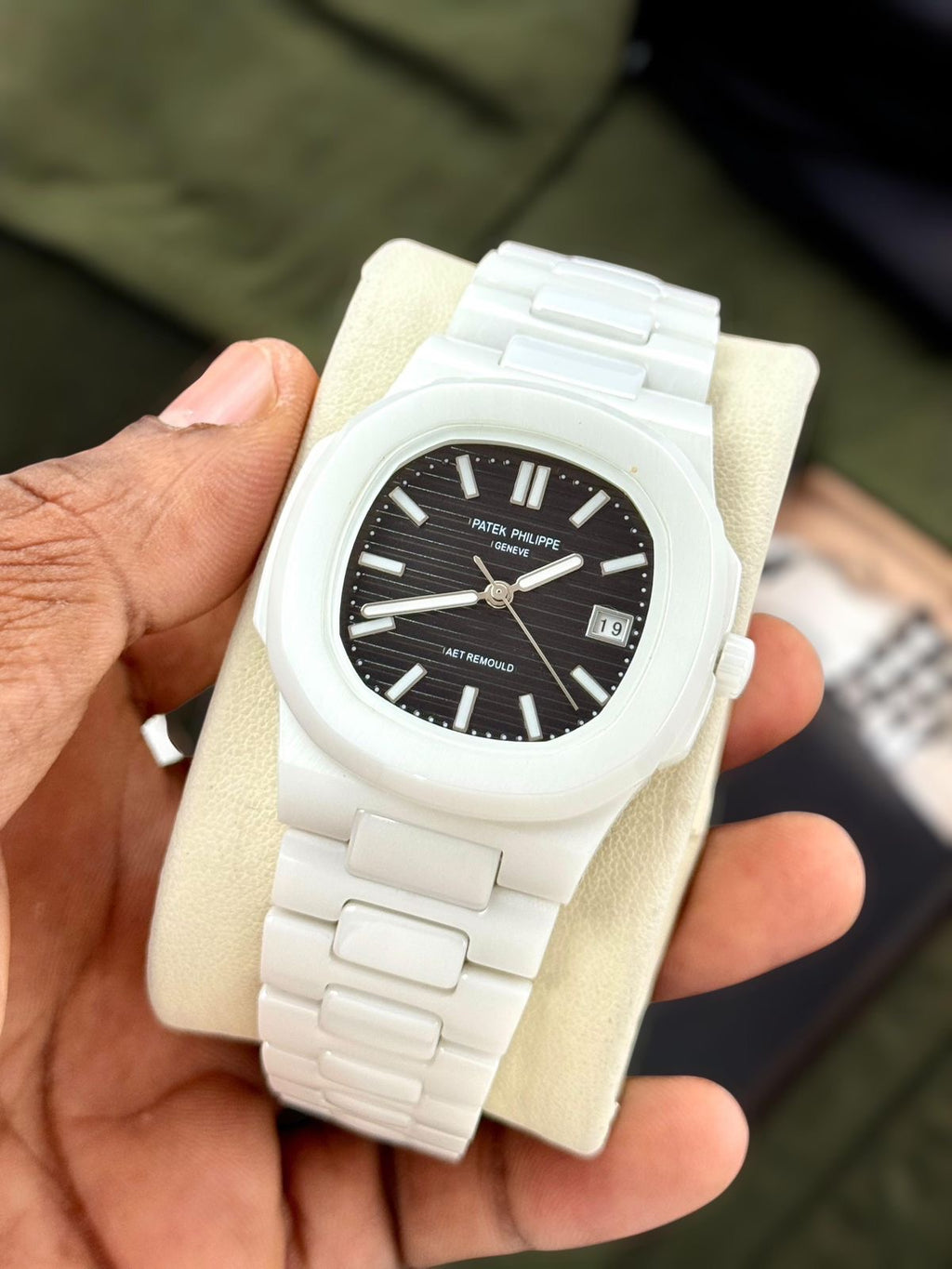 Patek Philippe White Ceramic Edition