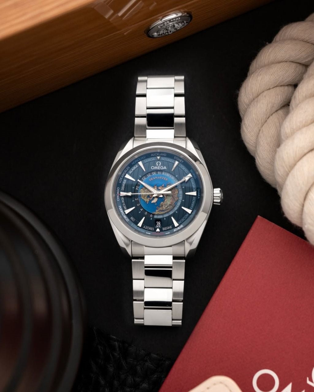 Omega Aquaterra Worldtimer