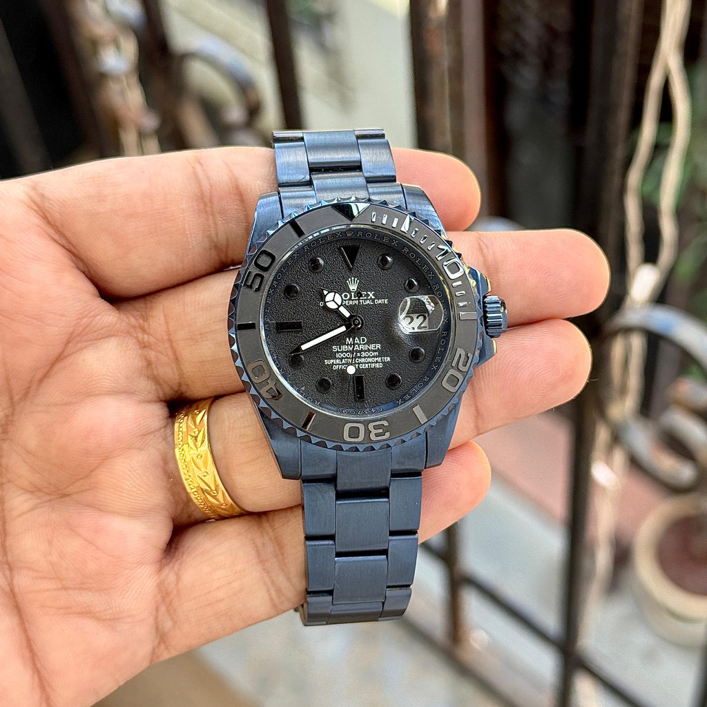 Rolex Submariner Mad Black Blue Edition