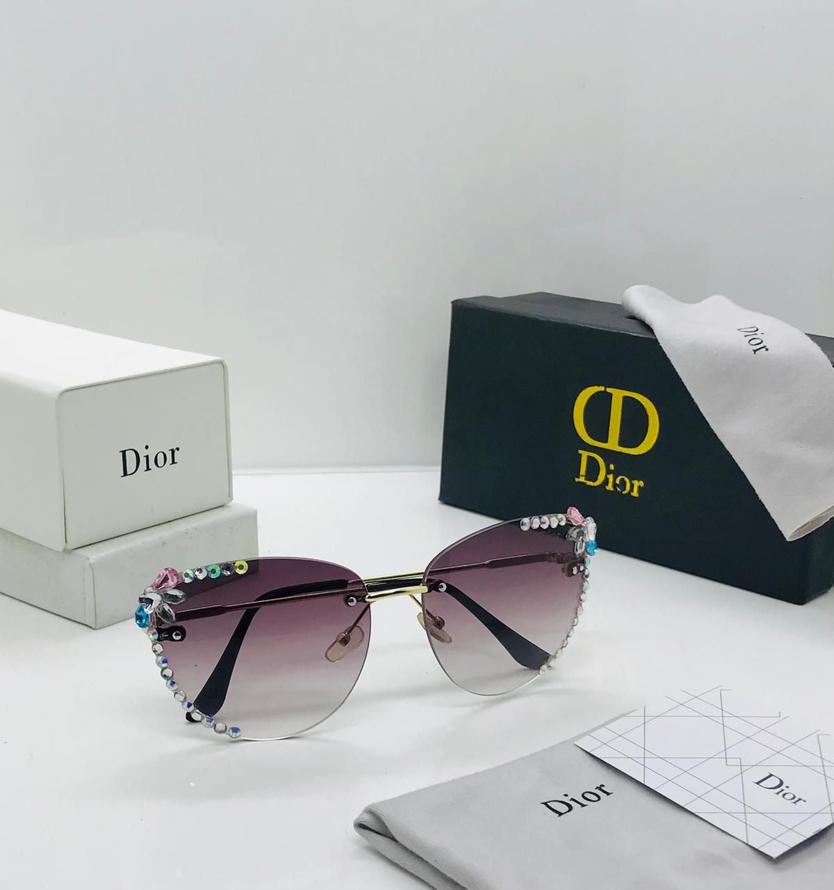 Dior Diamond Sunglasses