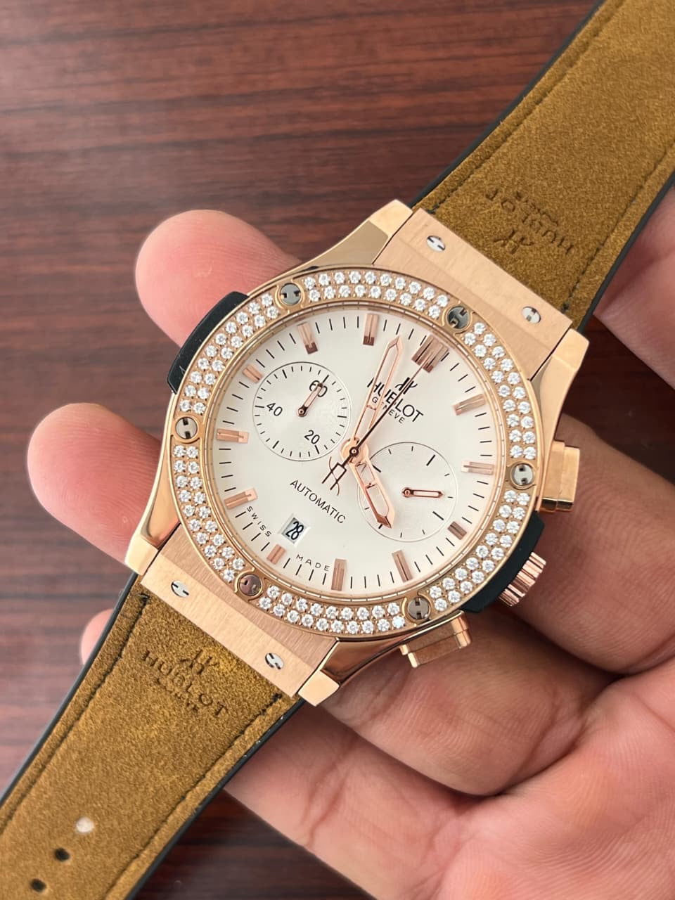 Hublot Classic Fusion Ruby Diamond Edition