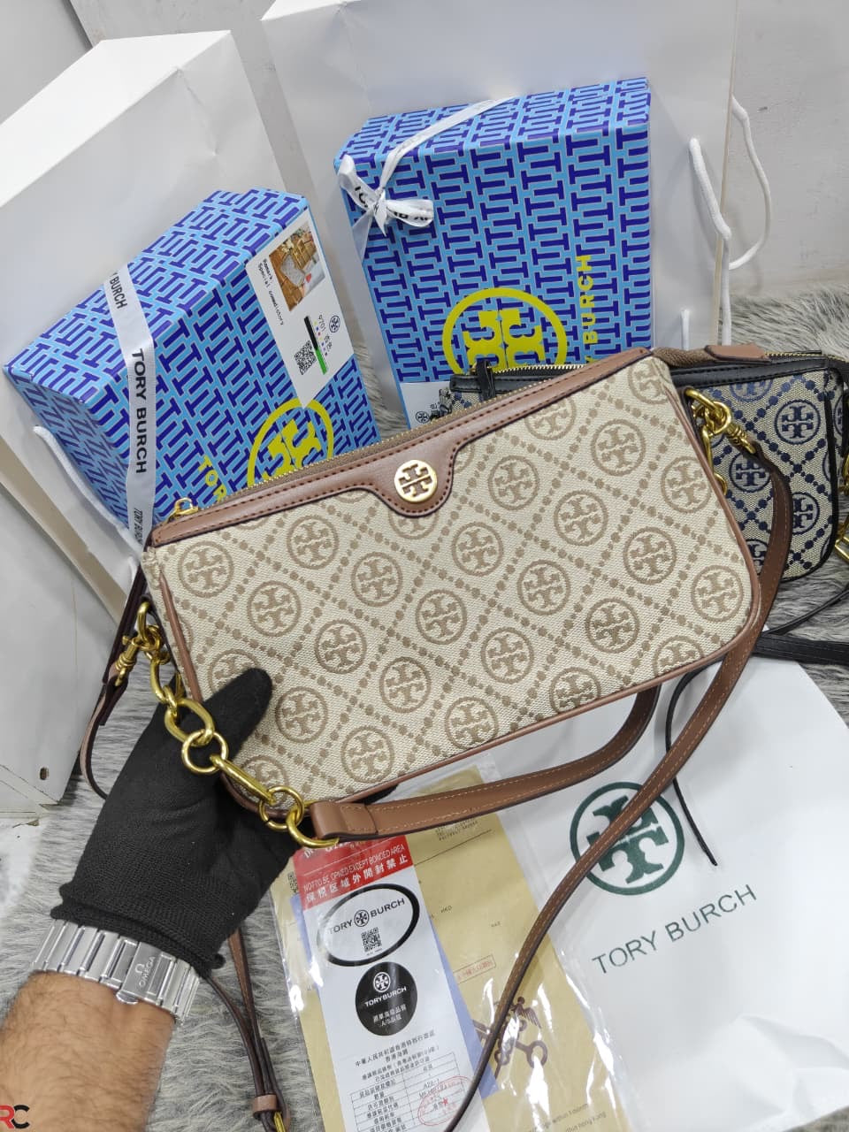Tory Burch T Monogram Jacquard