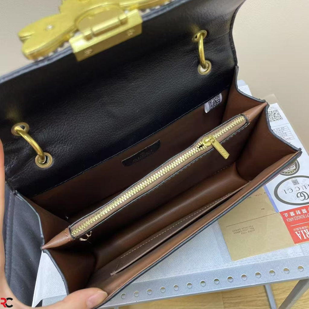 Gucci Butterfly Logo Handbag