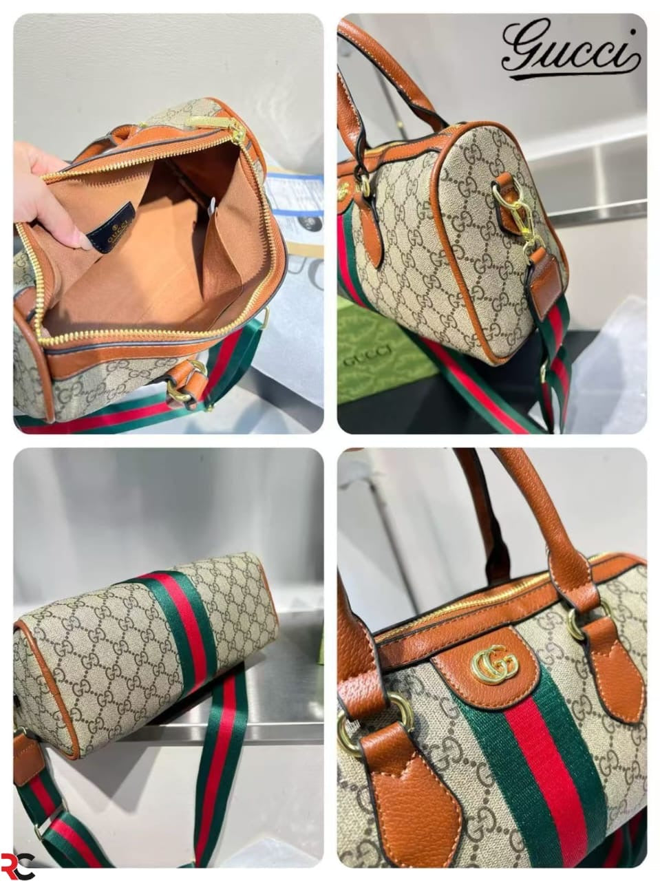 Gucci GG Boston Supreme Bag