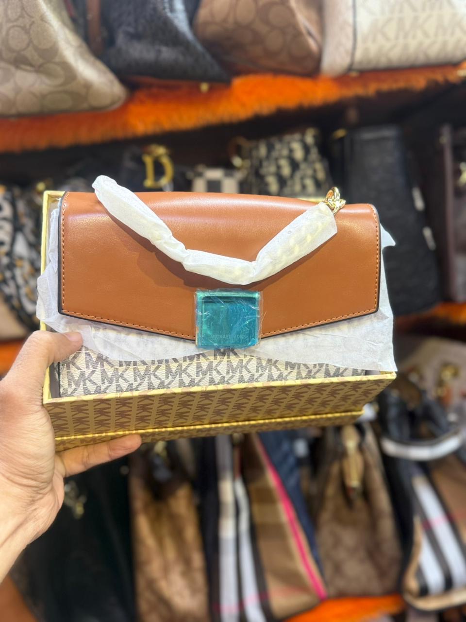 Michael Kors Lita Two Tone Sling Bag