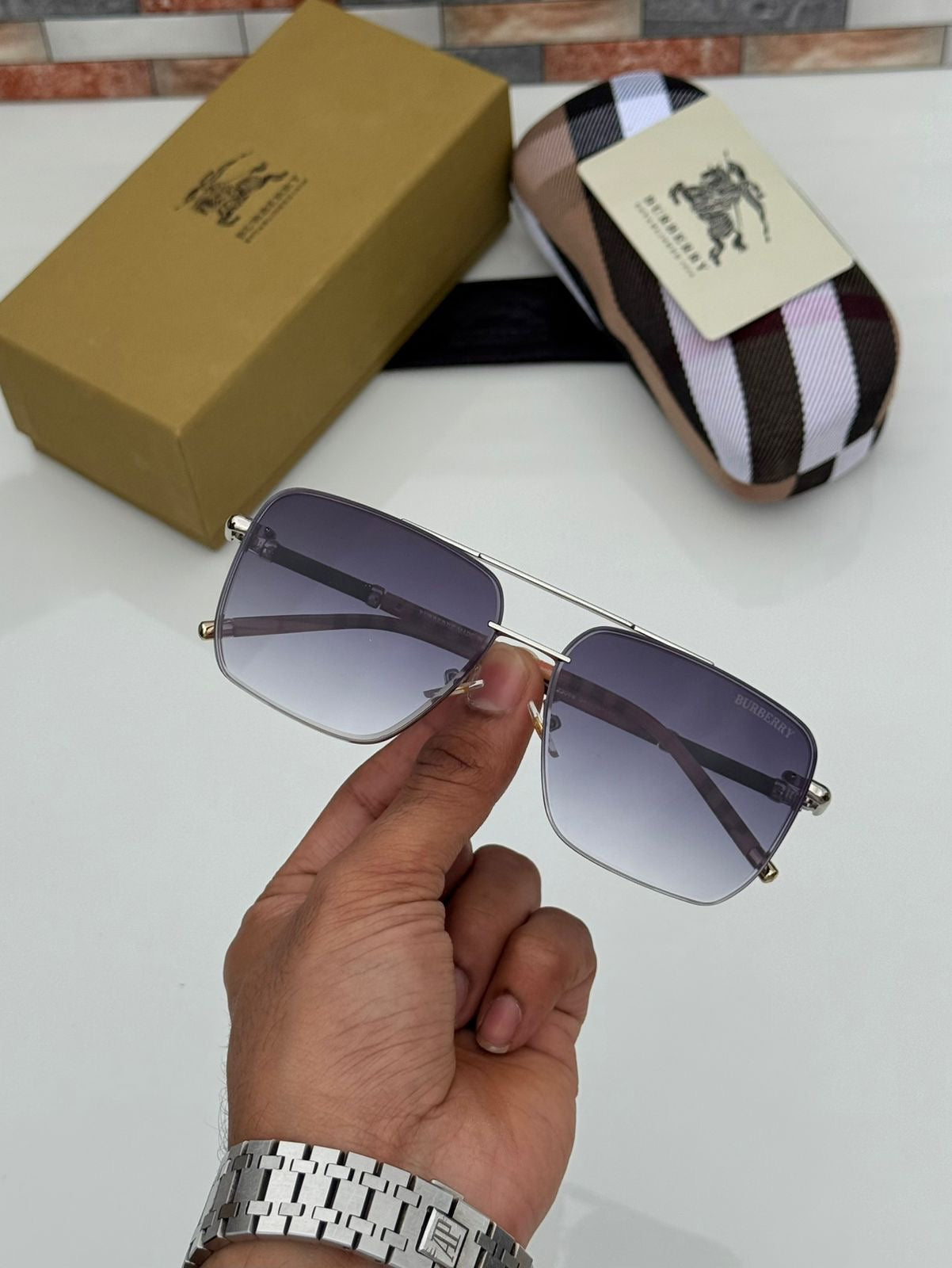Burberry Unisex Sunglasses