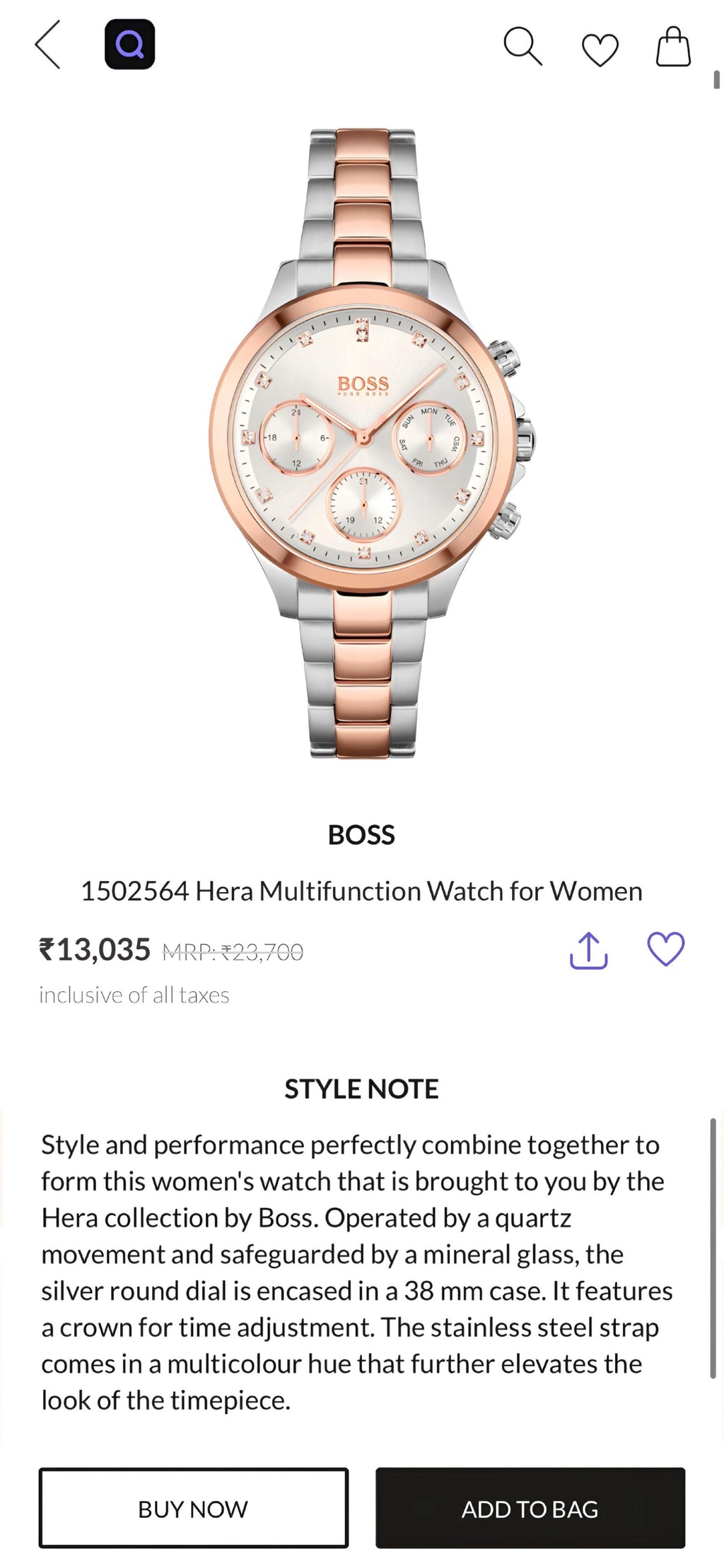 Hugo Boss Hera