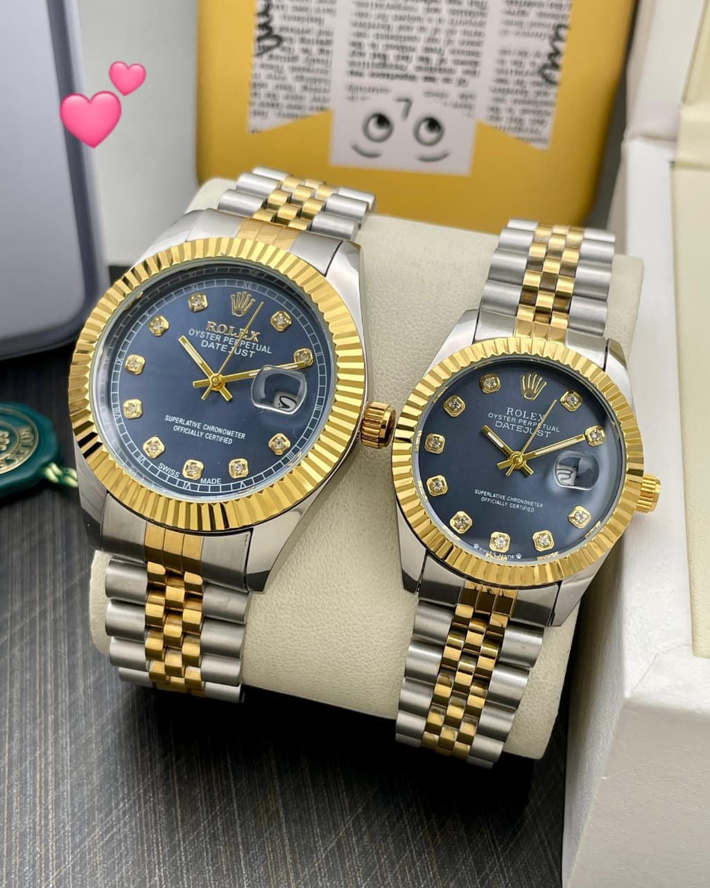 Rolex Datejust Couple Watch