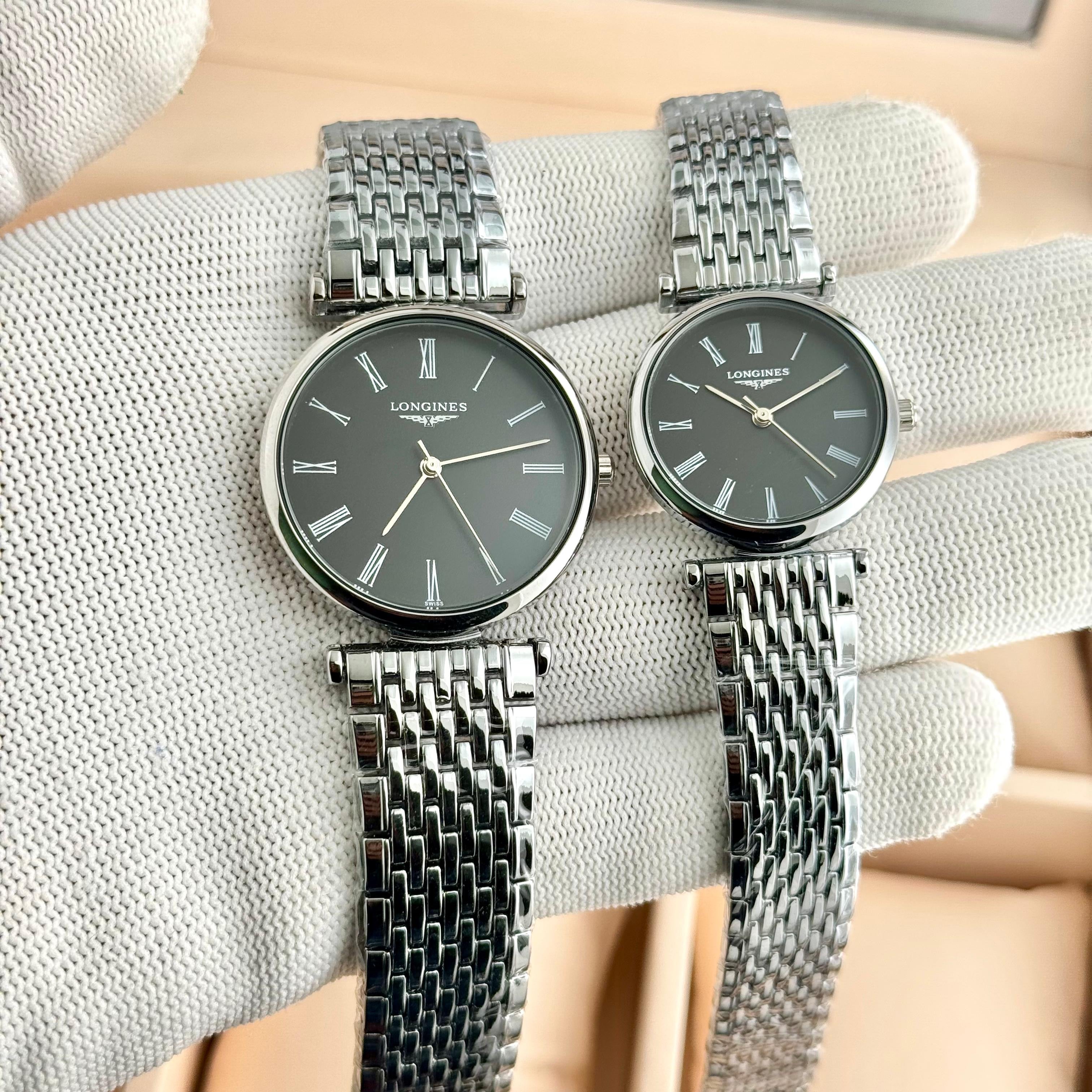 Longines Roman Dial Couple Watch