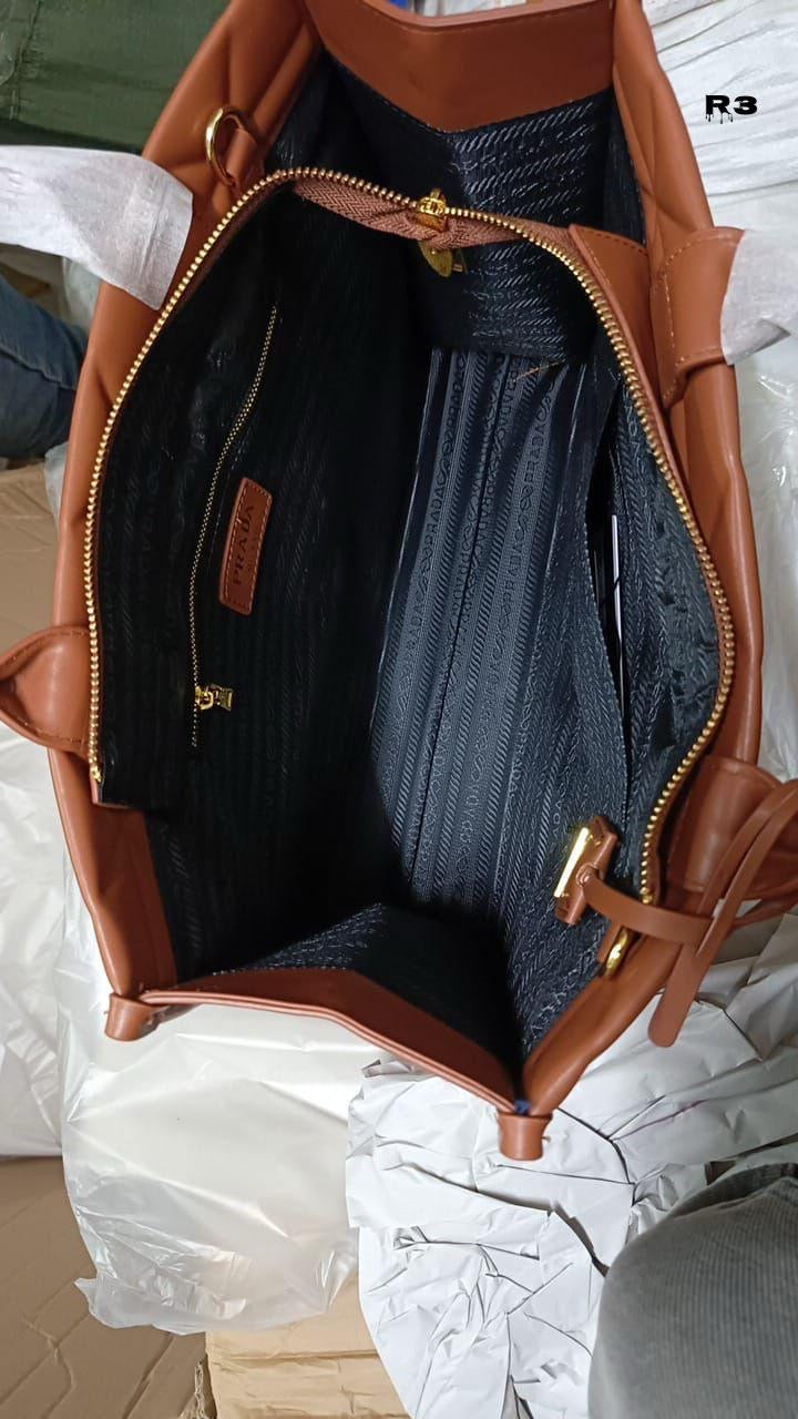 Prada Diamond Cut Tote Bag