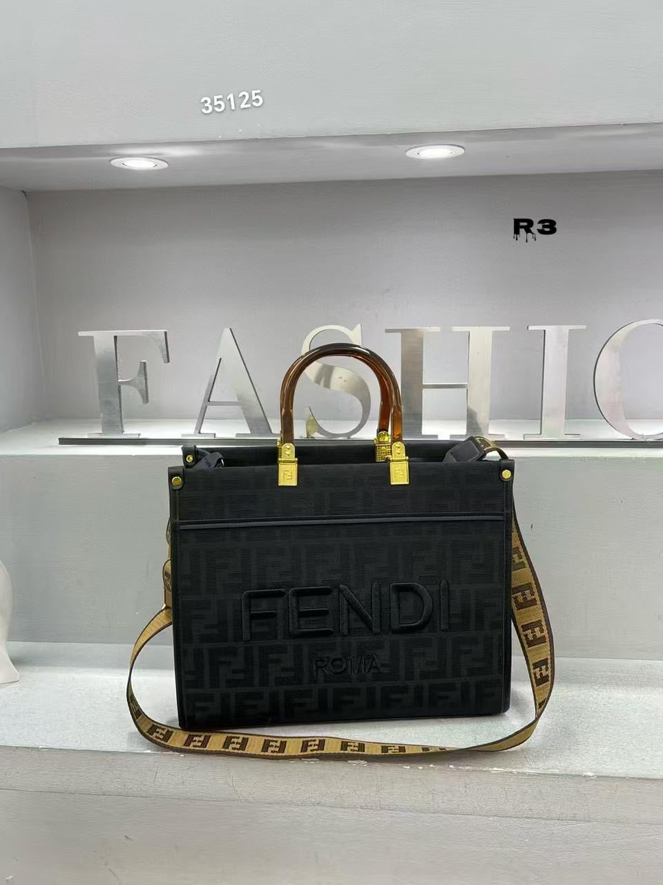 Fendi Mini Sunshine Tote Bag