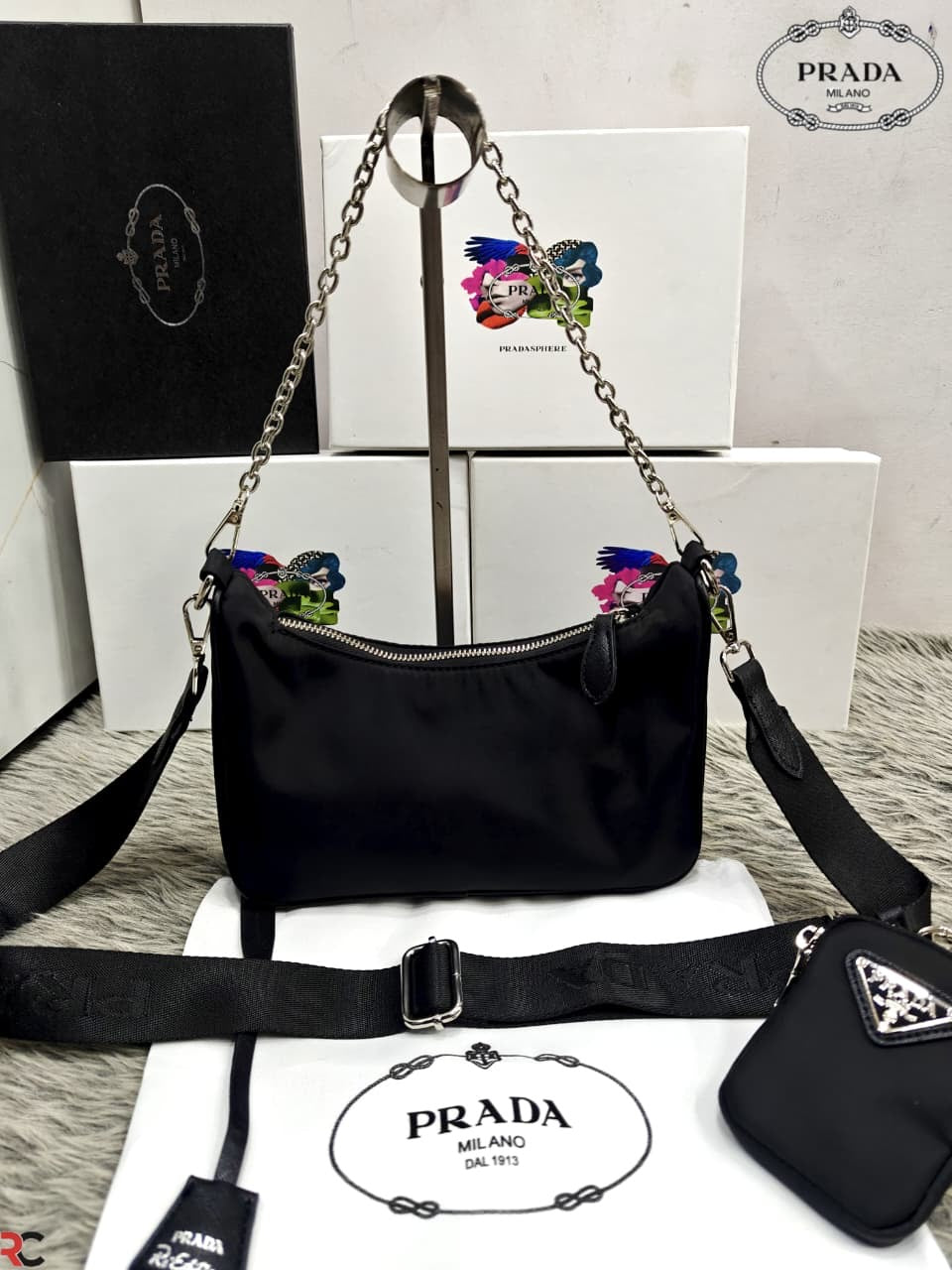 Prada Re-Edition Nylon Sling Bag